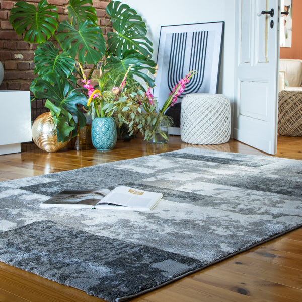 My Canyon 971 grey carpet with 3D effect and fine shine – discover modern elegance