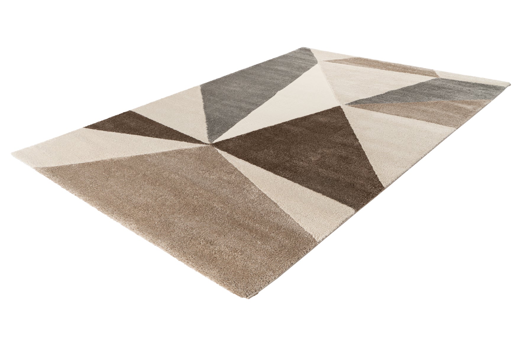 My Canyon 974 taupe carpet with 3D effect and fine shine – discover modern elegance