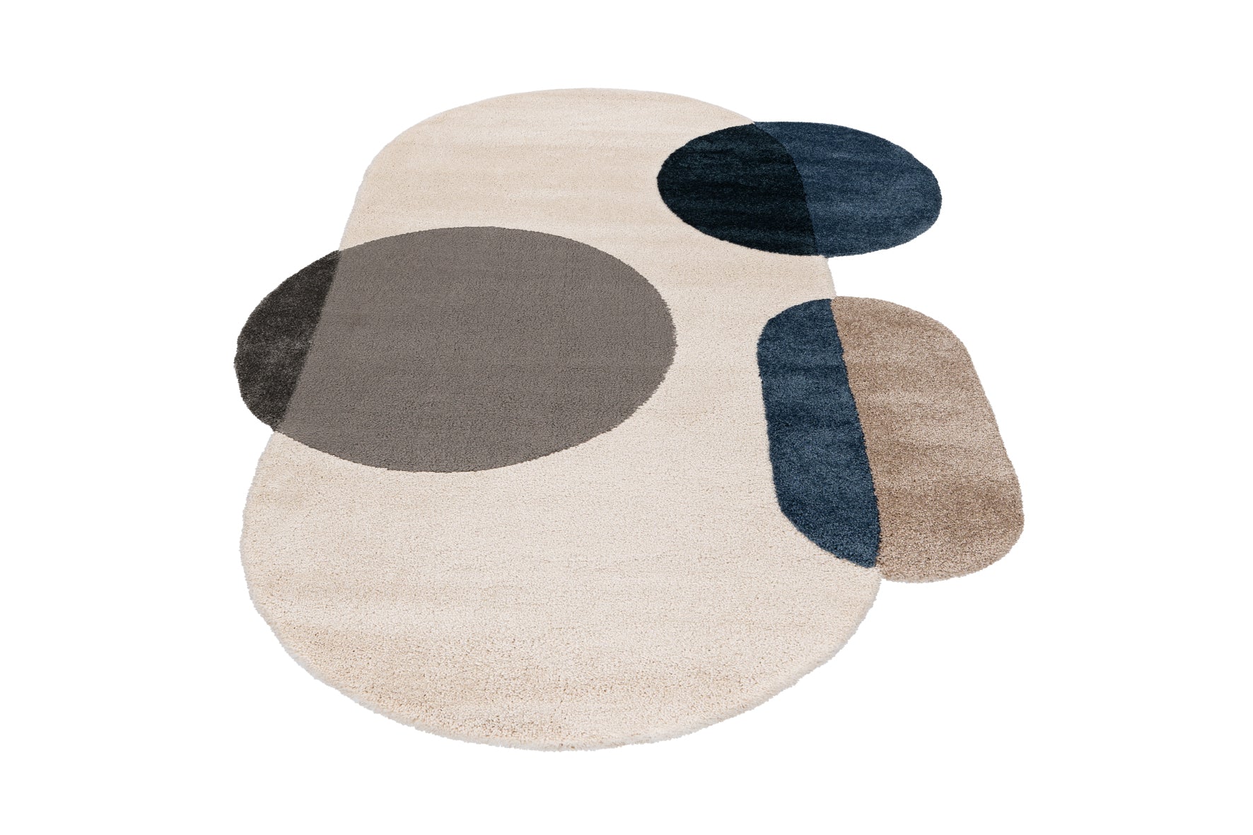 My Canyon 977 Blue carpet with 3D effect and fine shine – discover modern elegance