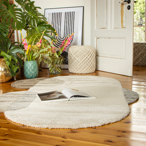 My Canyon 977 Cream carpet with 3D effect and fine shine – discover modern elegance