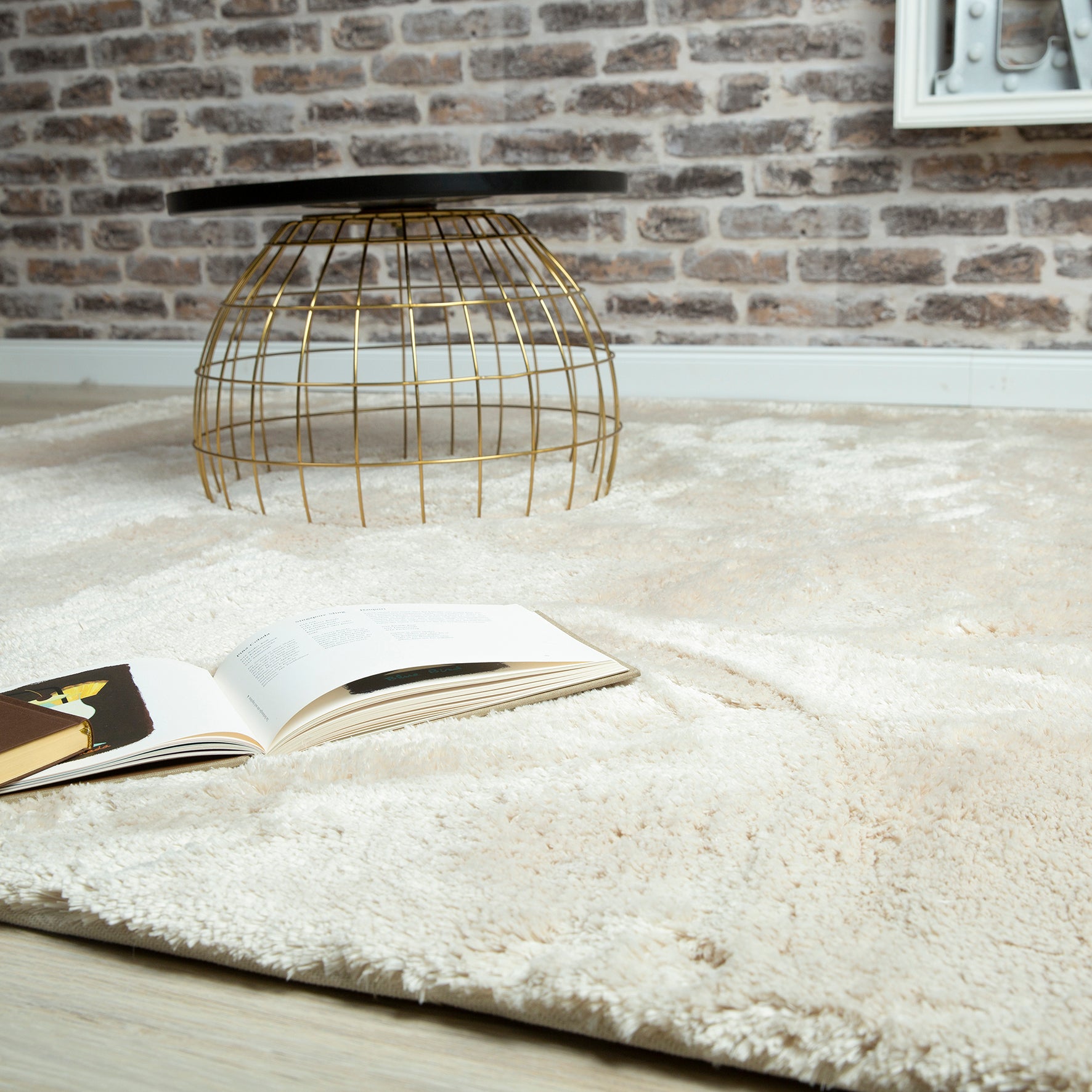 My Curacao 490 ivory: Der flauschige Designteppich von OBSESSION in den neuesten Trendfarben