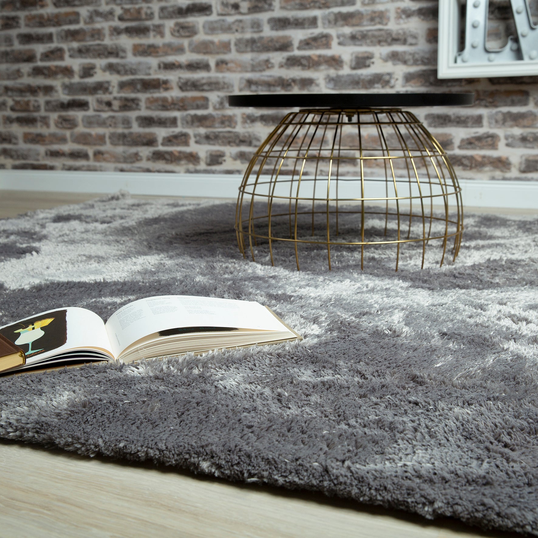 My Curacao 490 silver: Der flauschige Designteppich von OBSESSION in den neuesten Trendfarben