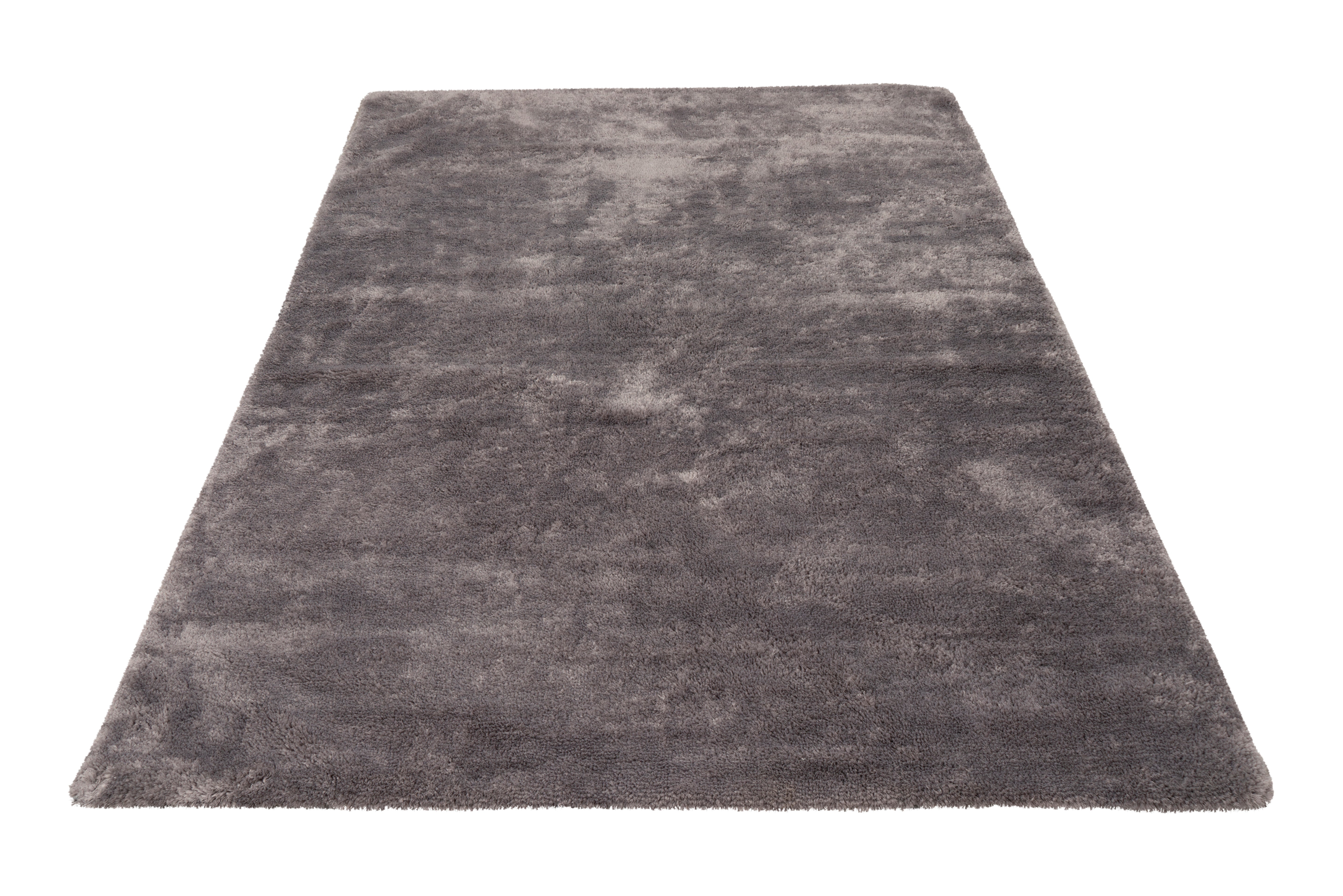 My Curacao 490 silver: Der flauschige Designteppich von OBSESSION in den neuesten Trendfarben