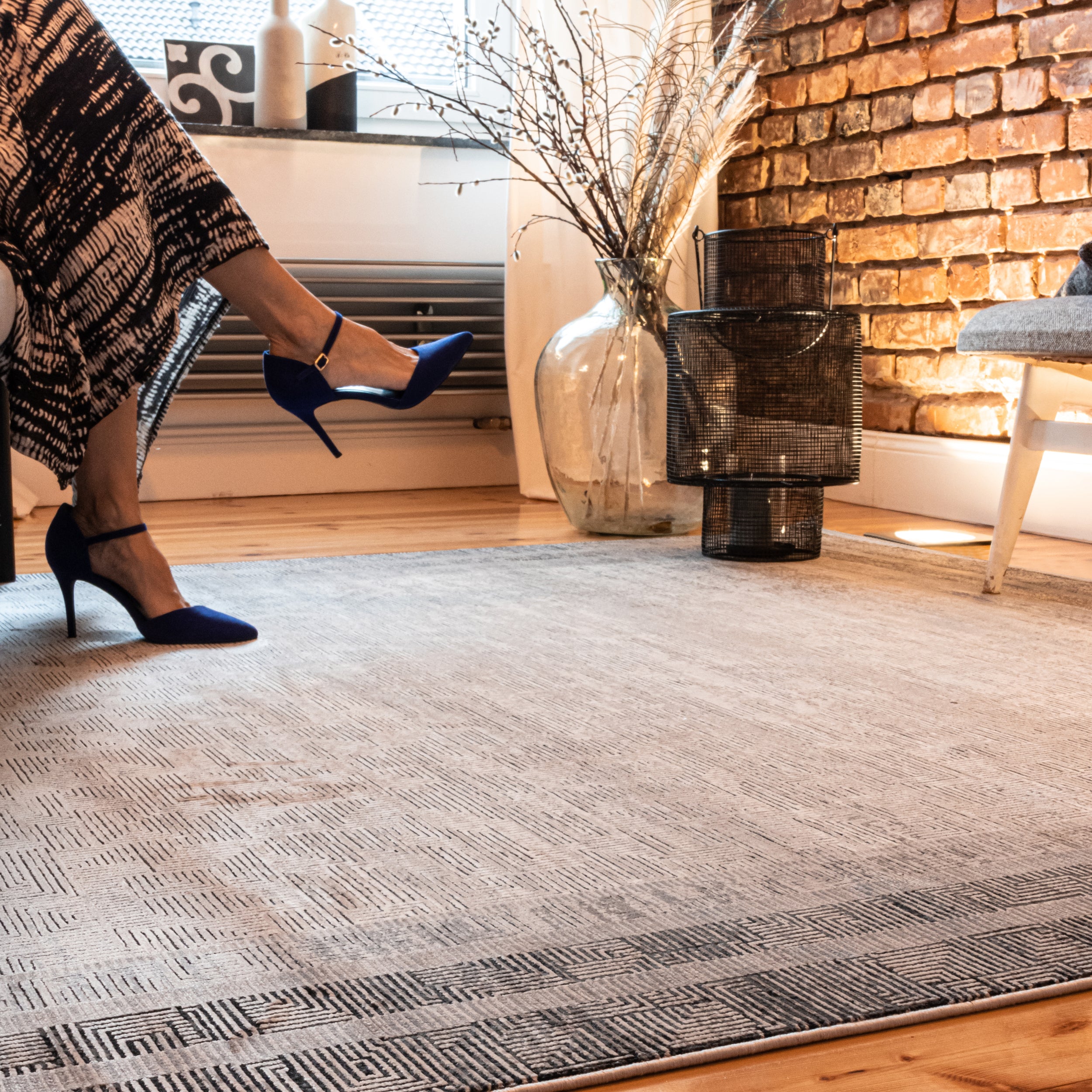 My Eden of Obsession 202 grey carpet: luxury in its purest form