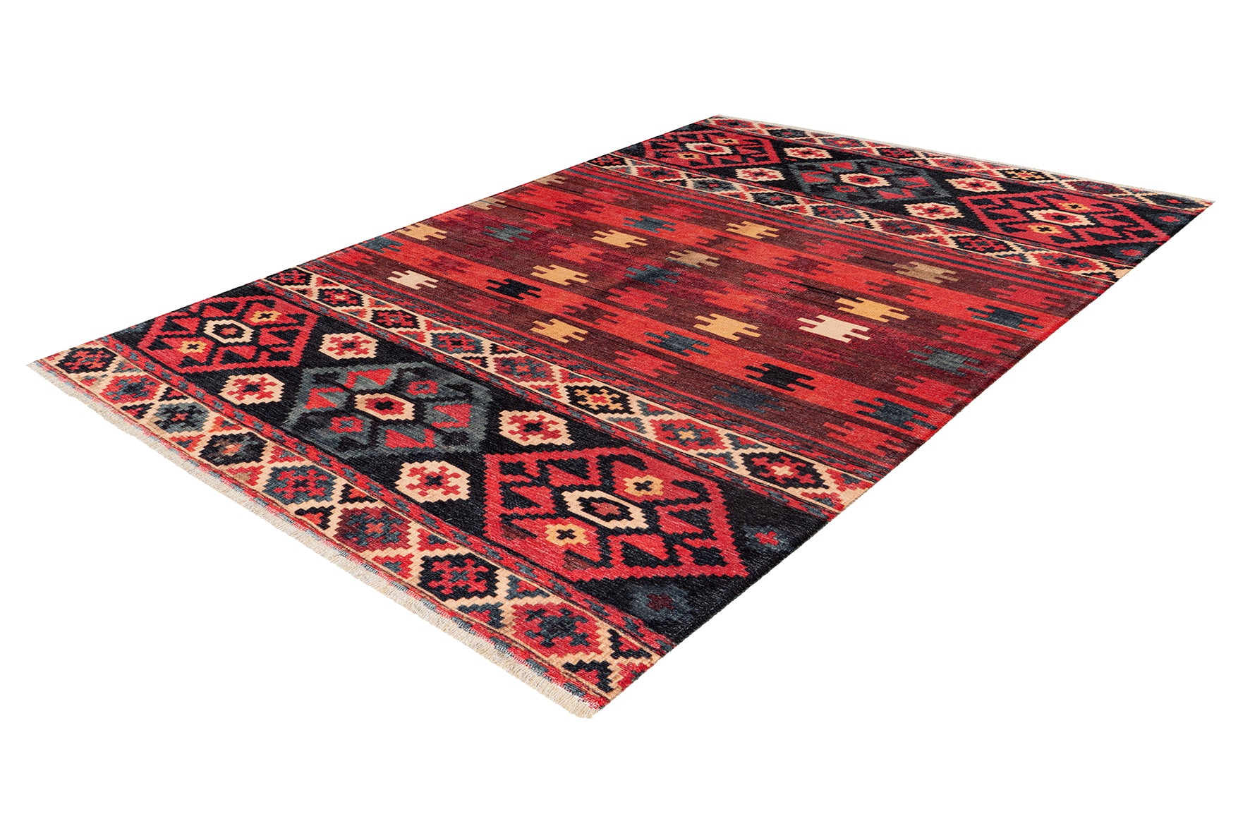 My Ethno 261 multi rug: 70% recycled, 100% stylish!