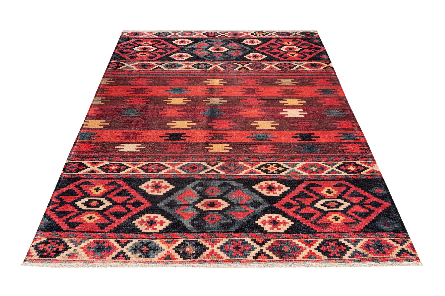 My Ethno 261 multi rug: 70% recycled, 100% stylish!