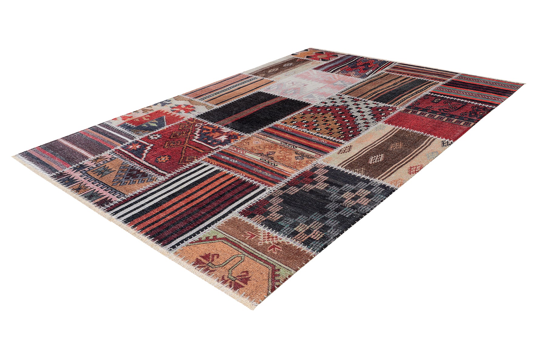 My Ethno 263 multi rug: 70% recycled, 100% stylish!
