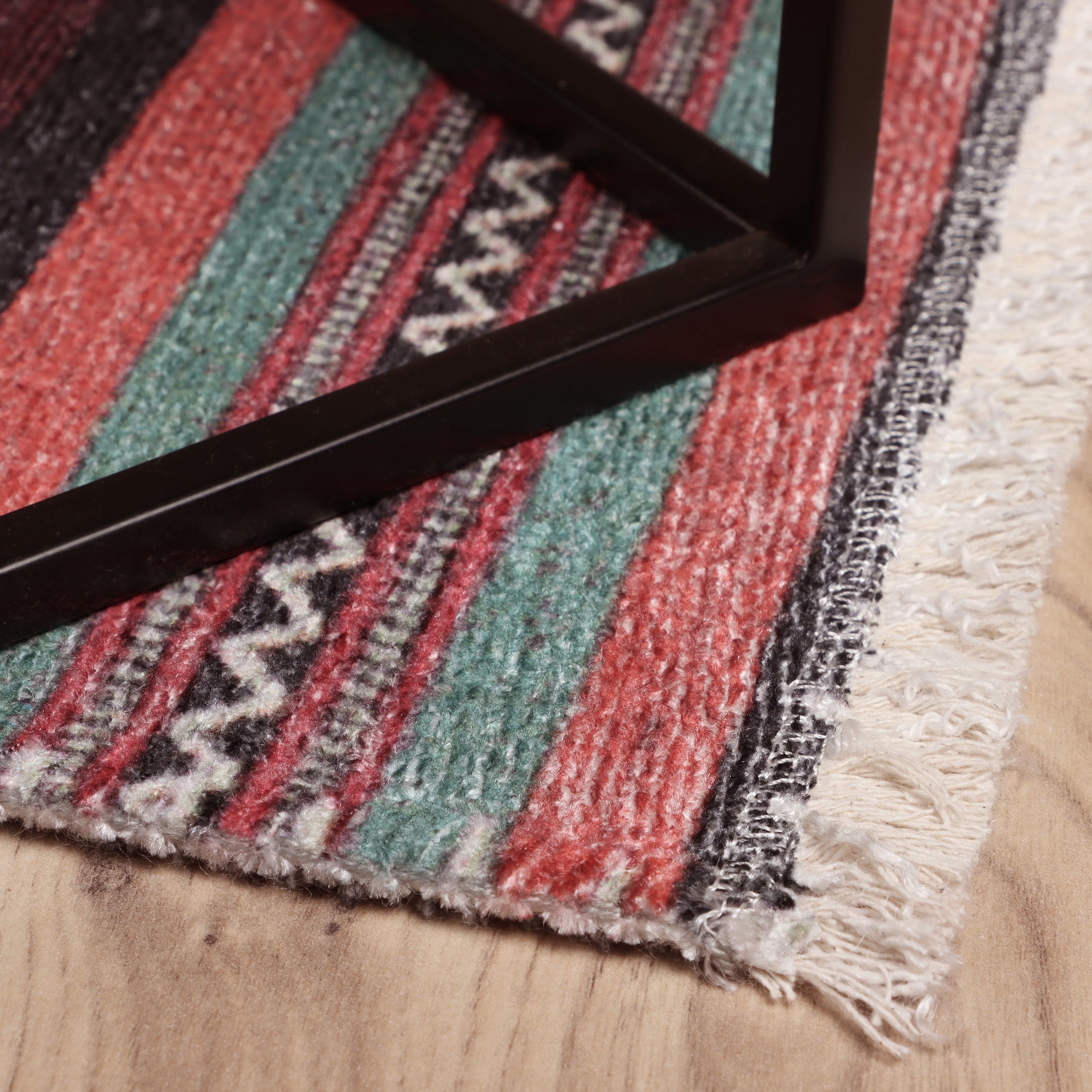 My Ethno 263 multi rug: 70% recycled, 100% stylish!