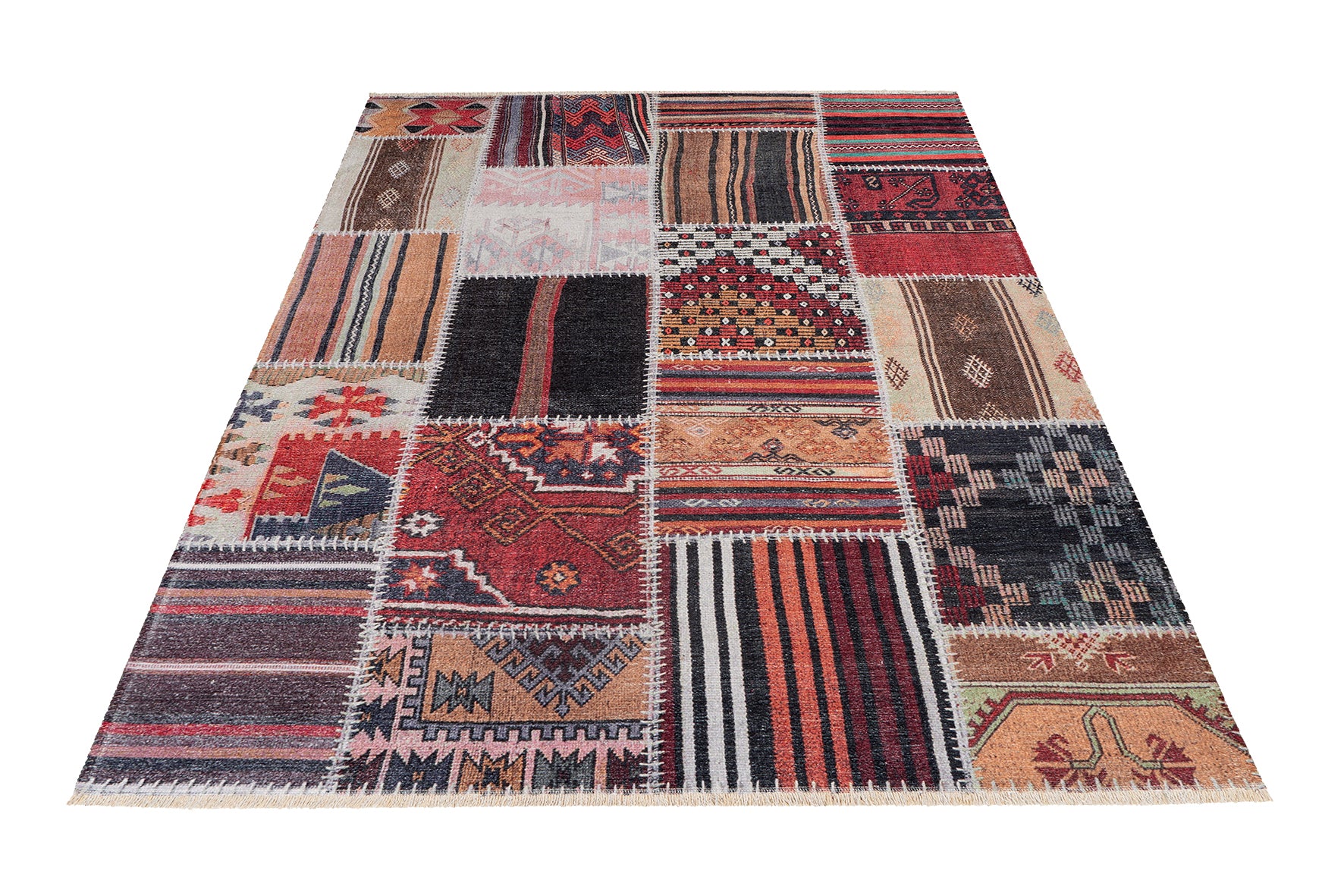 My Ethno 263 multi rug: 70% recycled, 100% stylish!