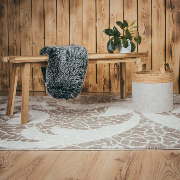 My Frisco 280 taupe carpet: Handwoven charm for your home