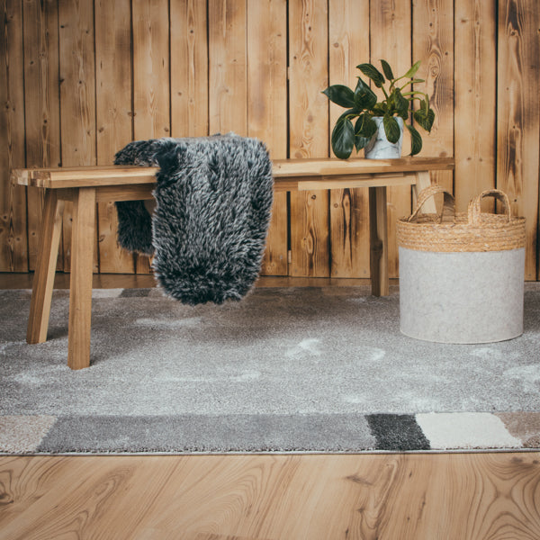 My Frisco 281 grey carpet: Handwoven charm for your home