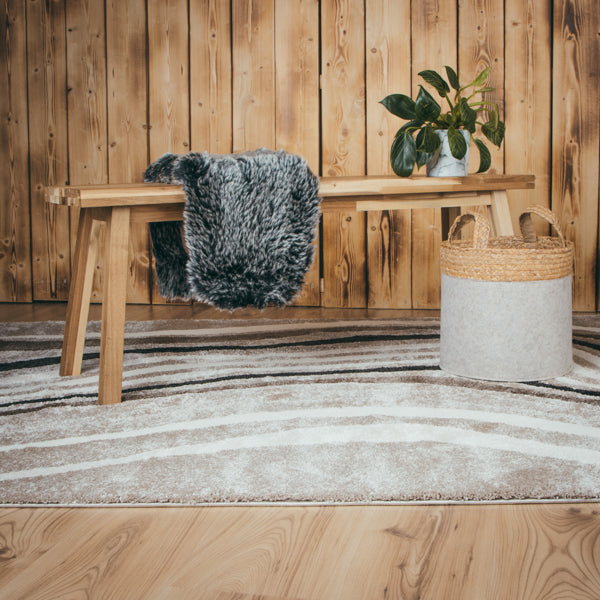 My Frisco 283 taupe carpet: Handwoven charm for your home