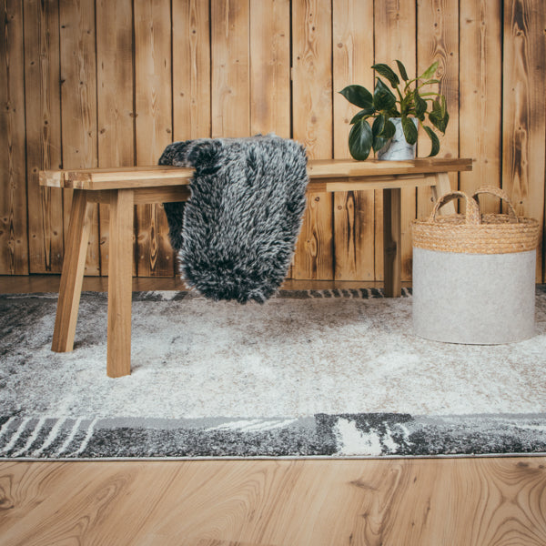 My Frisco 284 grey Teppich: Handgewebter Charme für Ihr Zuhause