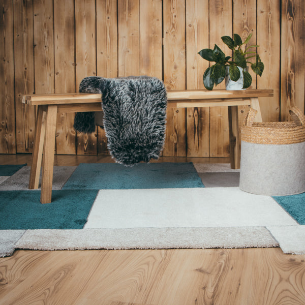 My Frisco 285 blue carpet: Handwoven charm for your home