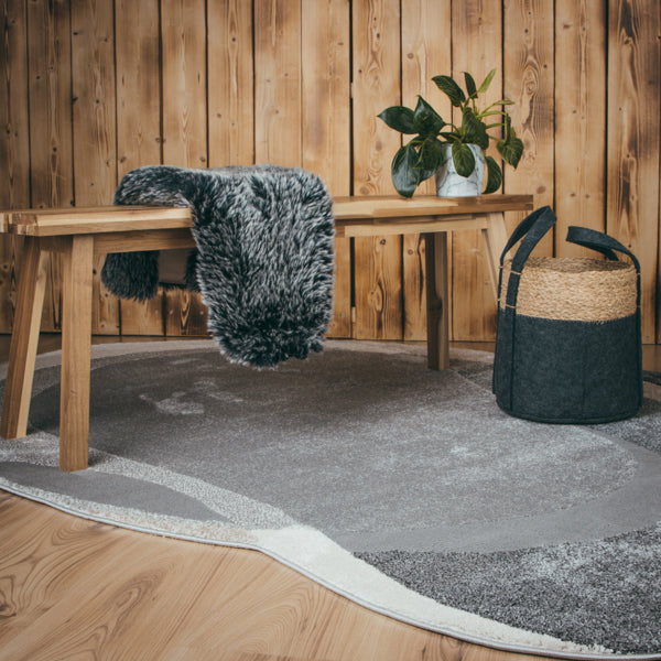 My Frisco 286 grey carpet: Handwoven charm for your home