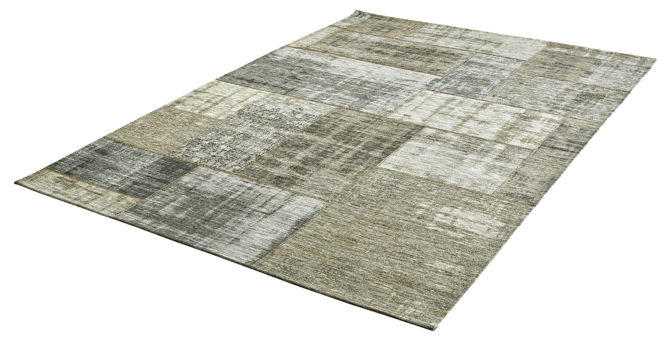 My Gent 751 silver carpet: Patchwork charm for your home