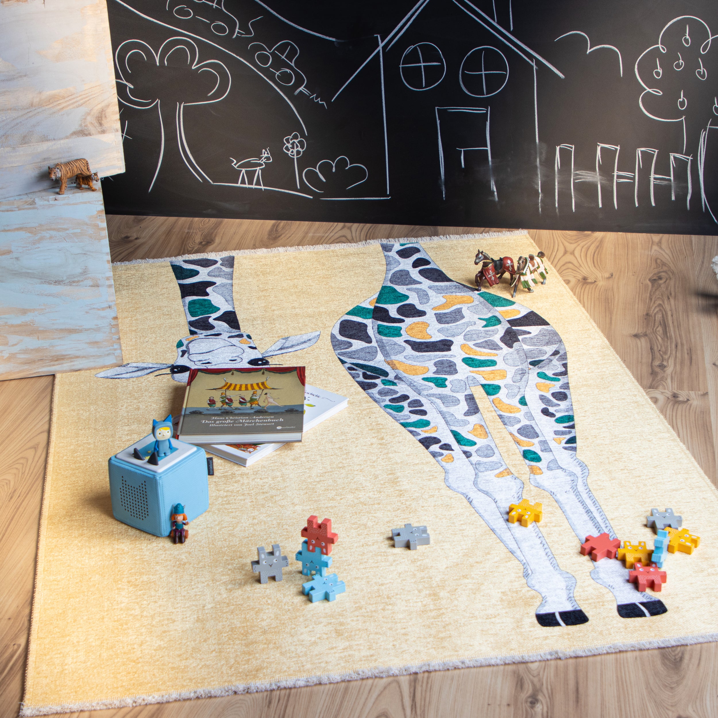 My Greta 602 Giraffe Rug: For a happy childhood and a sustainable future