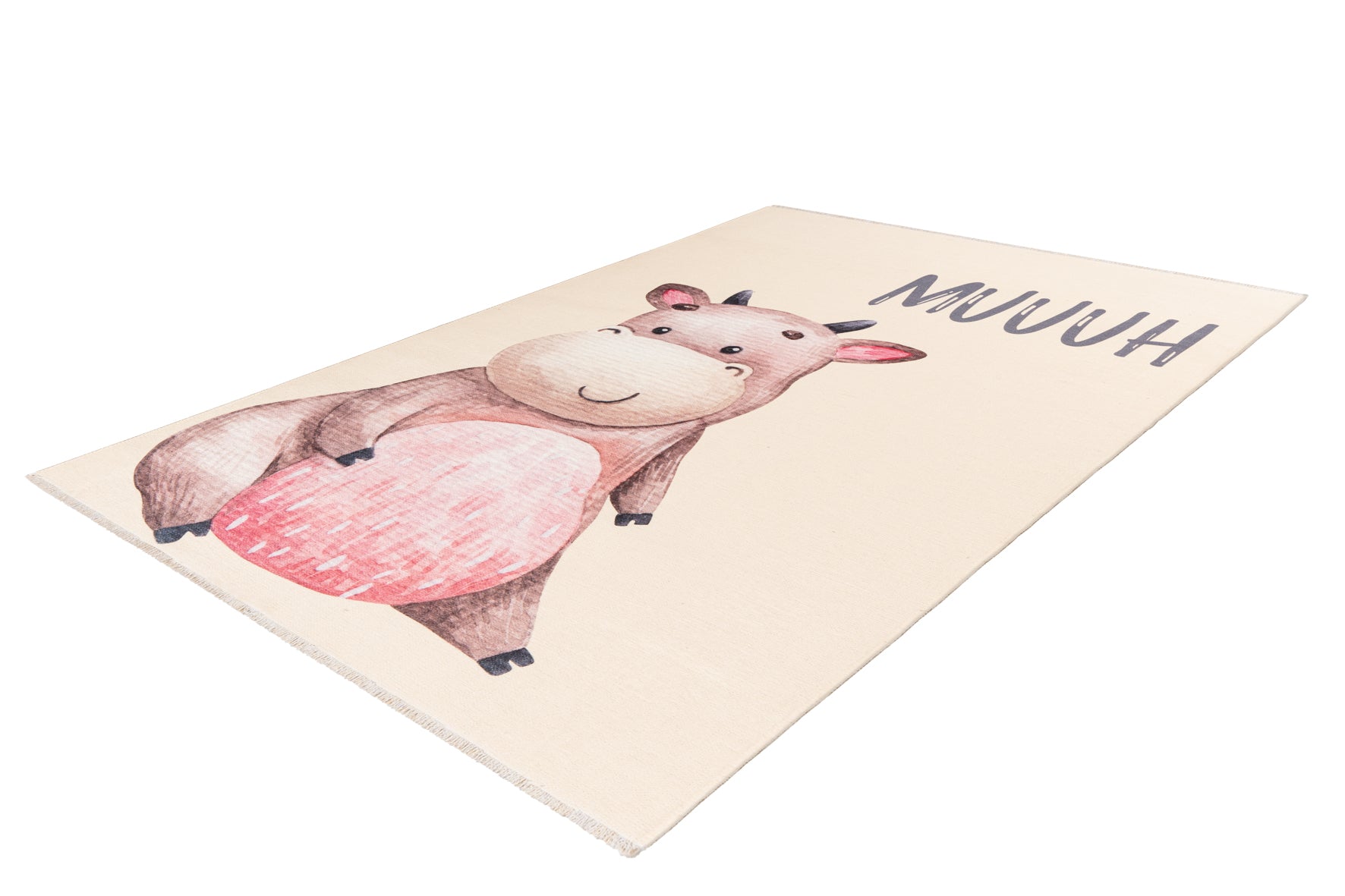 My Greta 608 Cow Pattern Rug: For a happy childhood and a sustainable future