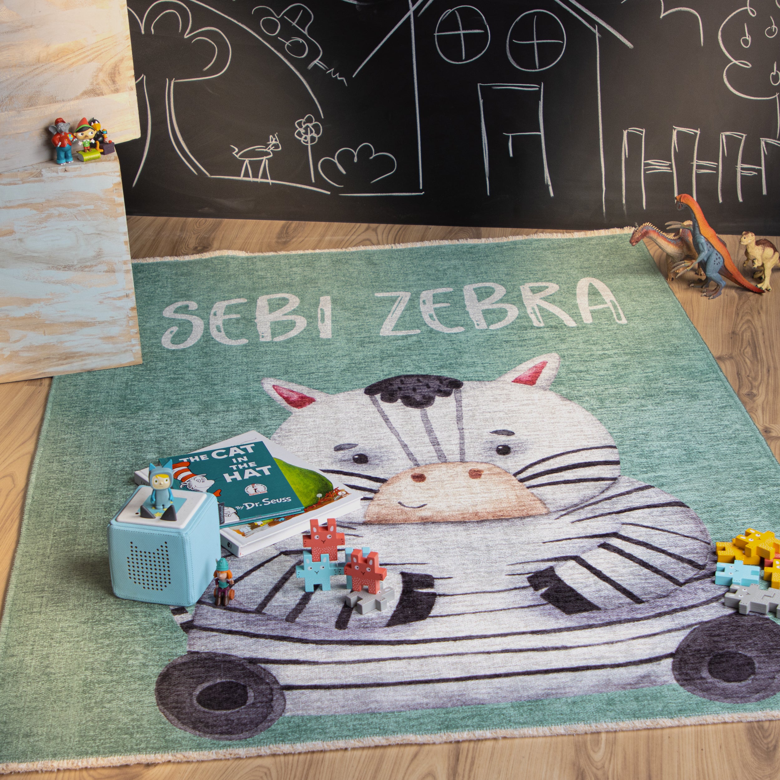 My Greta 614 zebra carpet: For a happy childhood and a sustainable future