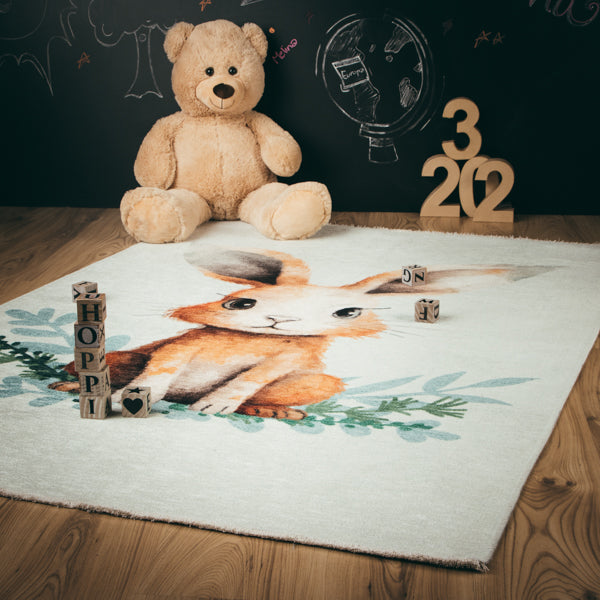 My Greta 629 Rabbit Rug: For a happy childhood and a sustainable future