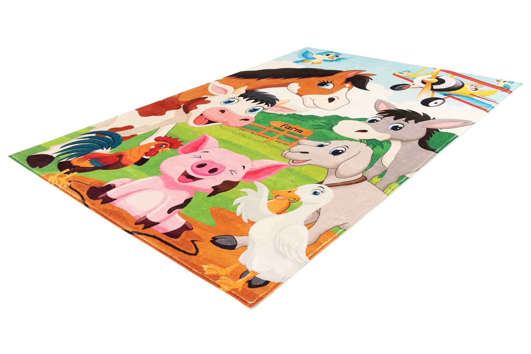 My Juno 472 farm carpet: Colorful dreams for little adventurers