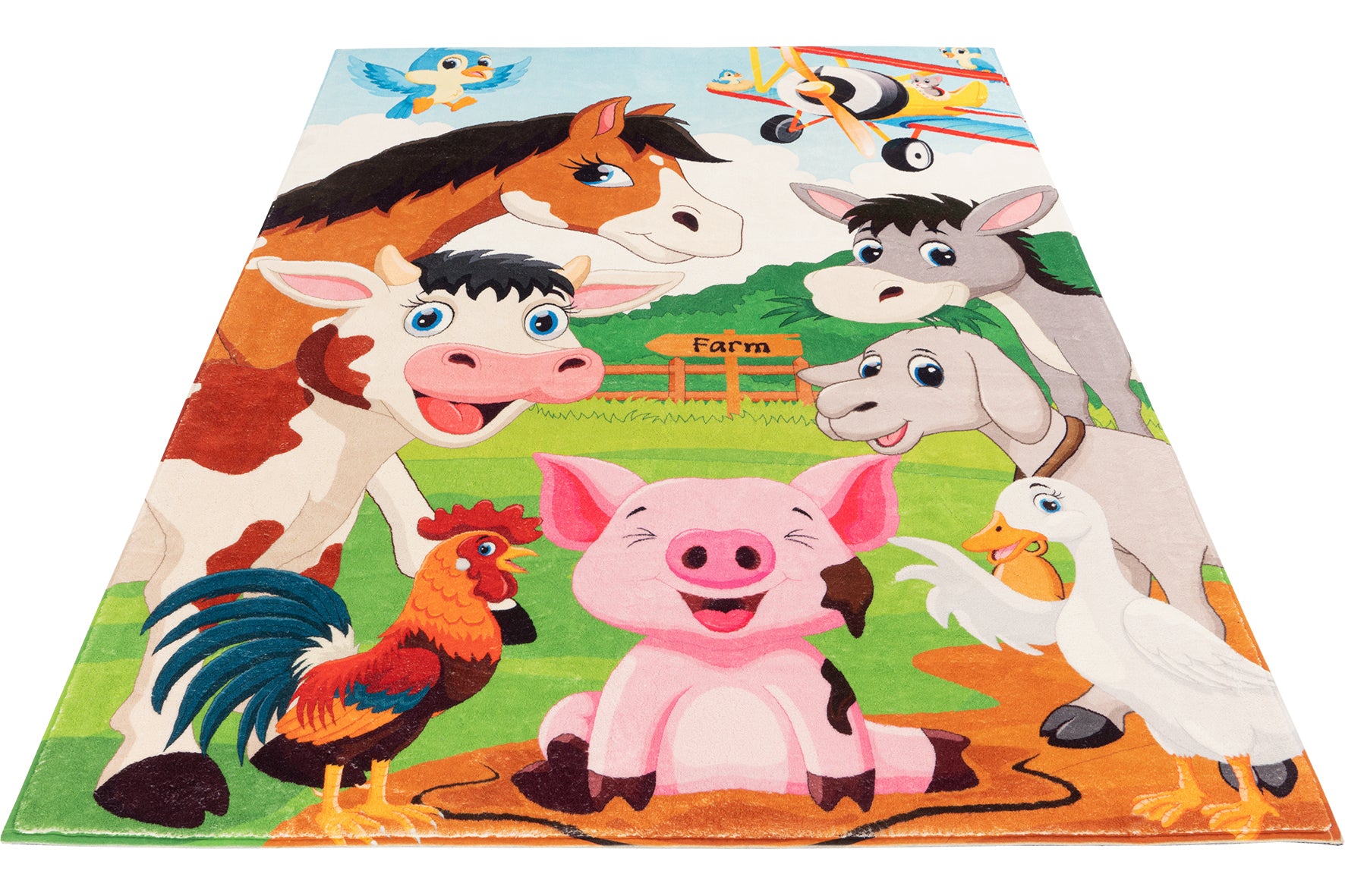 My Juno 472 farm carpet: Colorful dreams for little adventurers