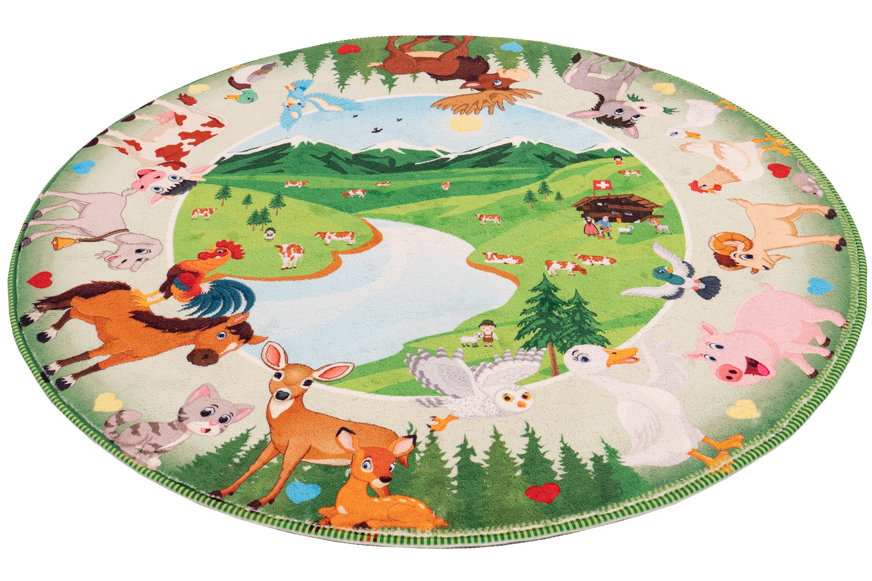 My Juno 476 Mountains Carpet: Colorful dreams for little adventurers