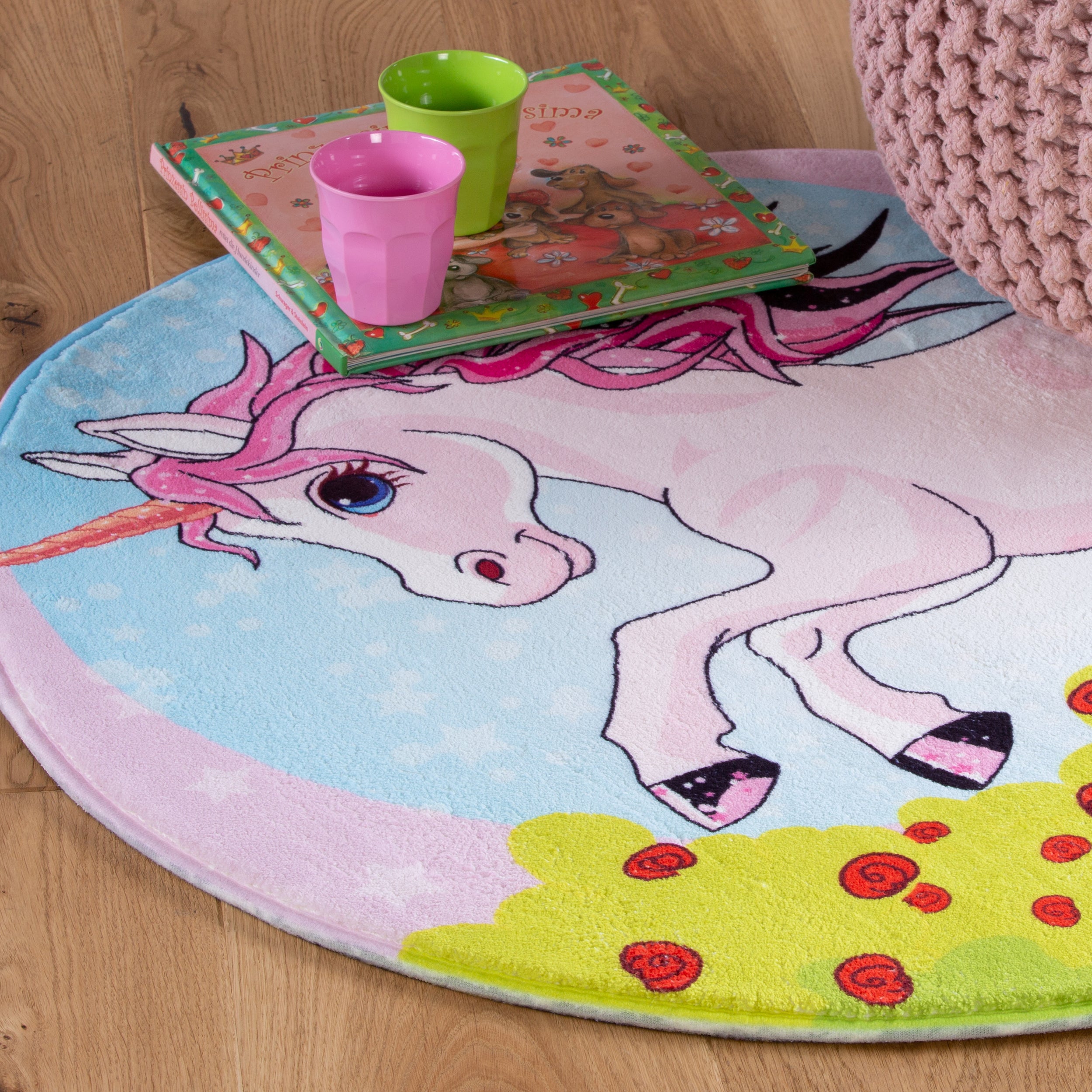 My Juno 478 unicorn Teppich: Farbenfrohe Träume für kleine Abenteurer