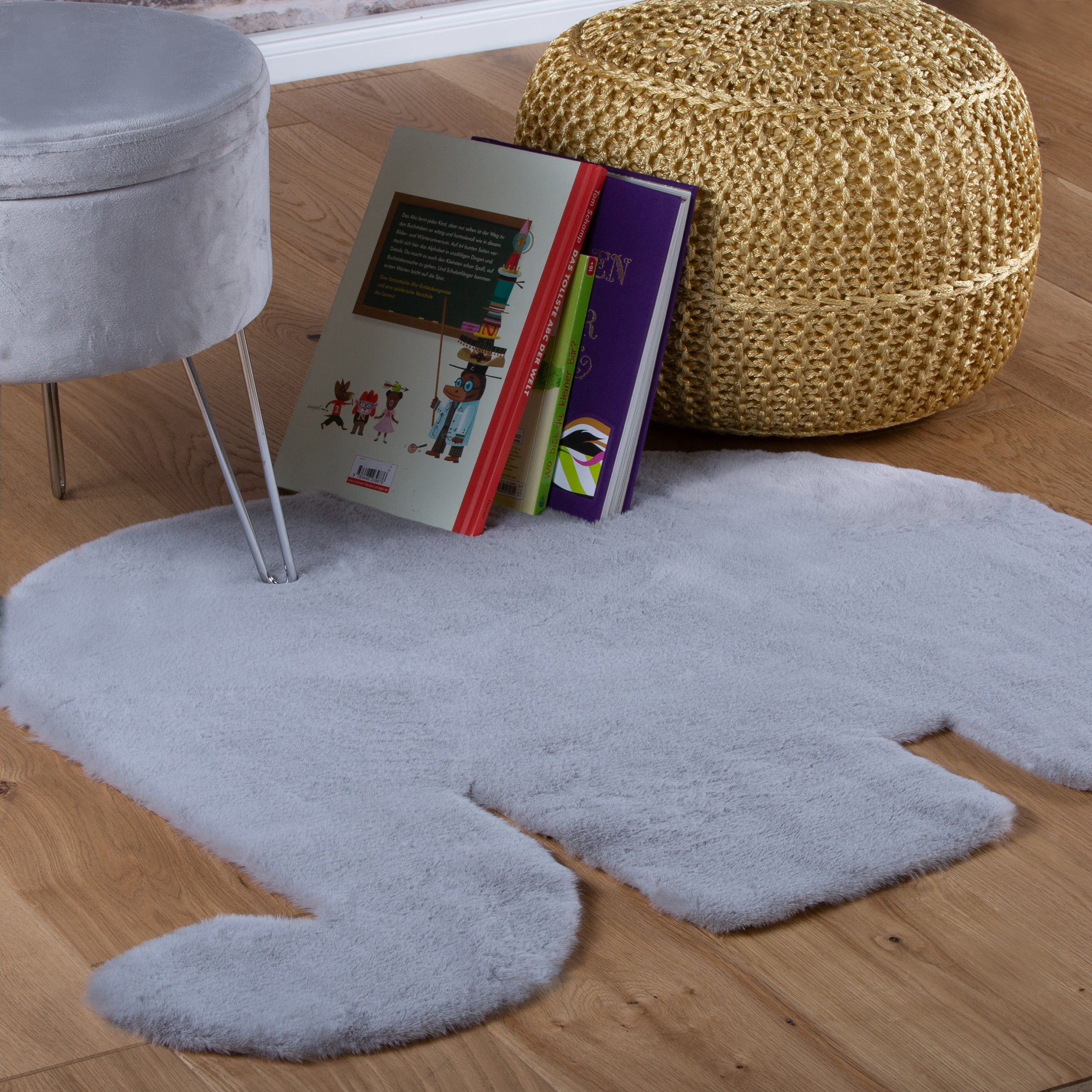 My Luna 854 silver carpet: simplicity that enchants