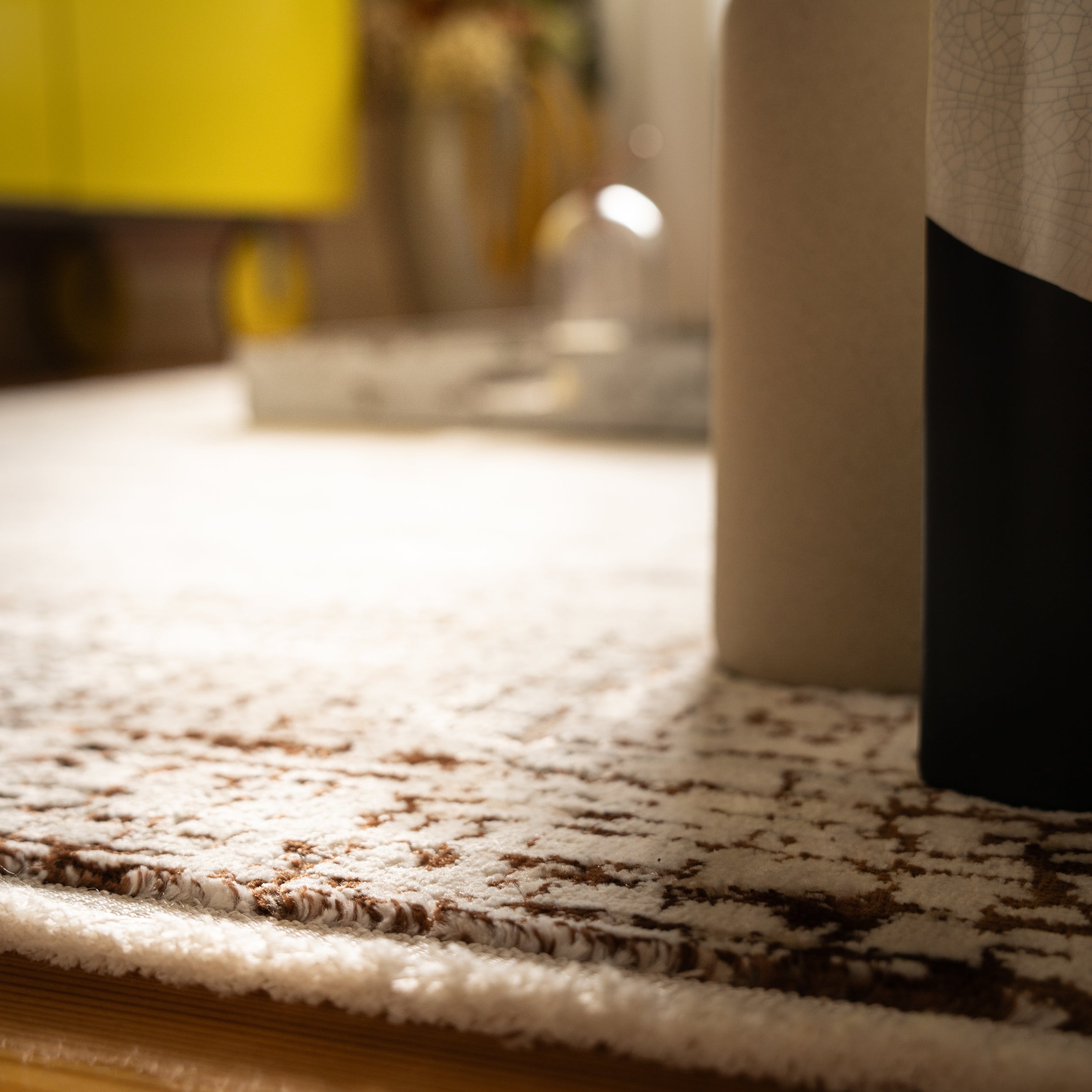 My Memphis 380 beige carpet: stylish elegance with a fascinating 3D effect