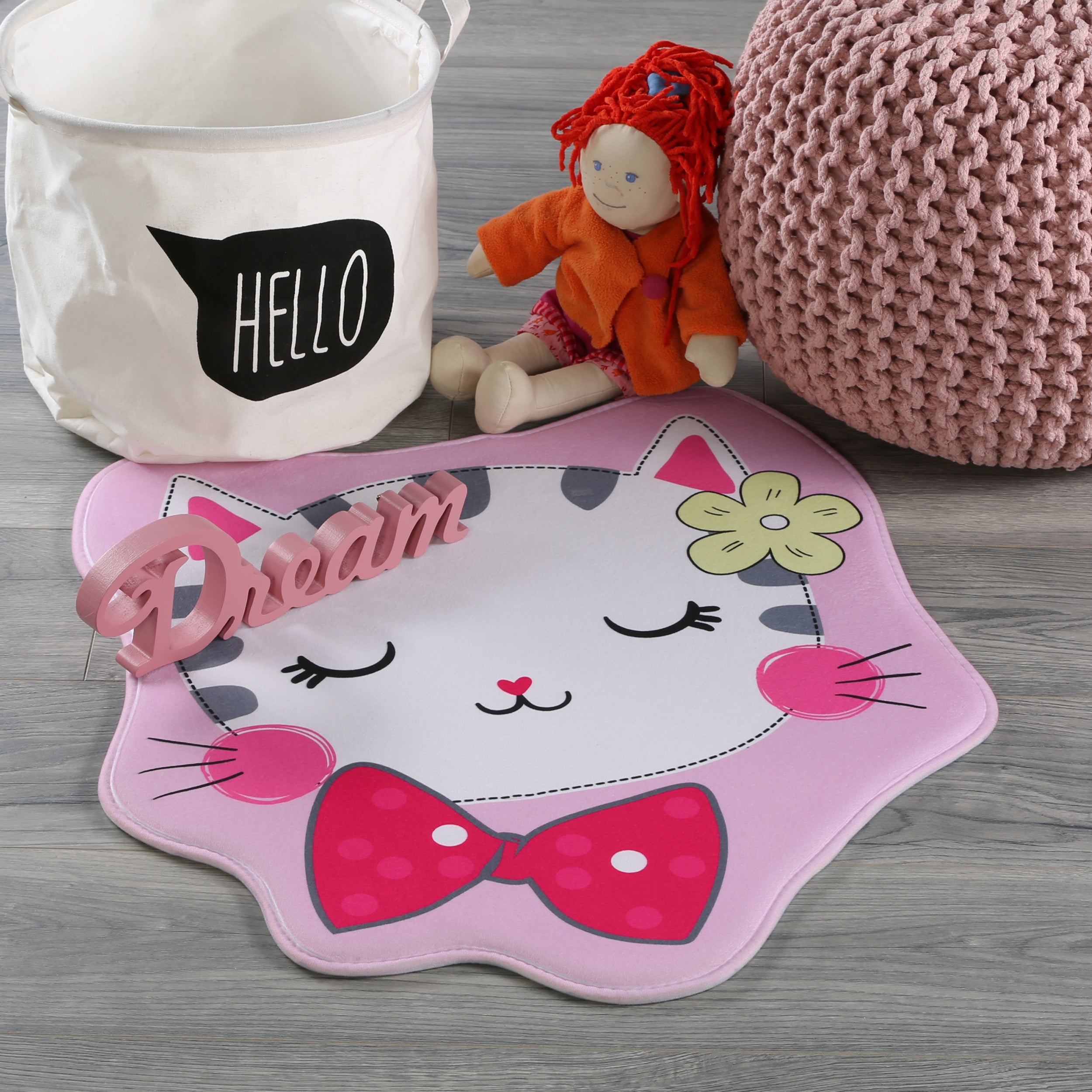 My Mila Kids 142 Katze Muster Teppich: Entfaltungsfreiraum für kindliche Schönheit