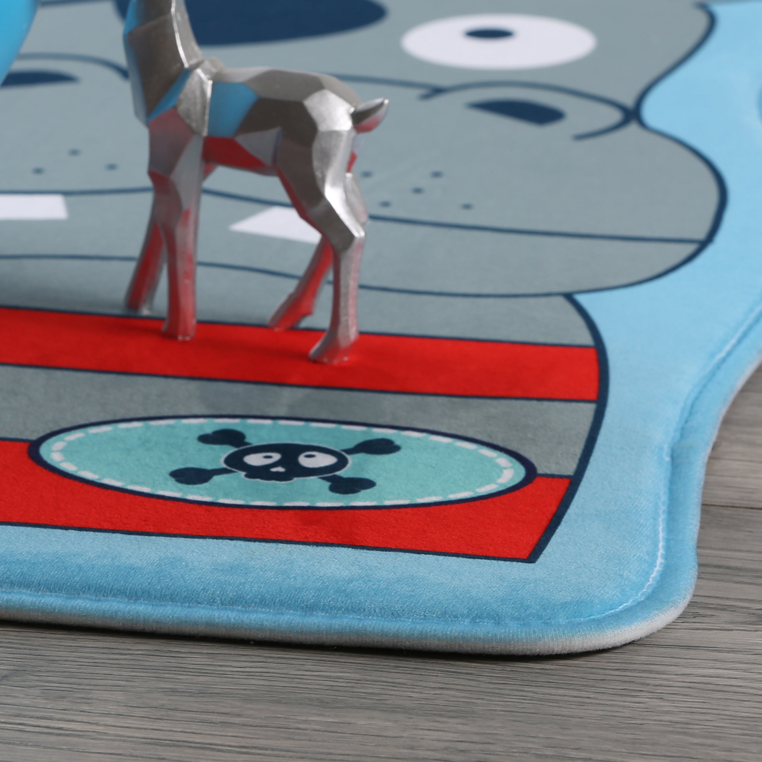 My Mila Kids 143 Hippo Pattern Rug: Space for childlike beauty