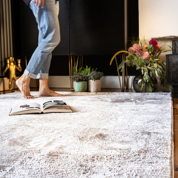 My Nevada 342 taupe Teppich: 3D-Effekt, Innovation und Komfort von Obsession