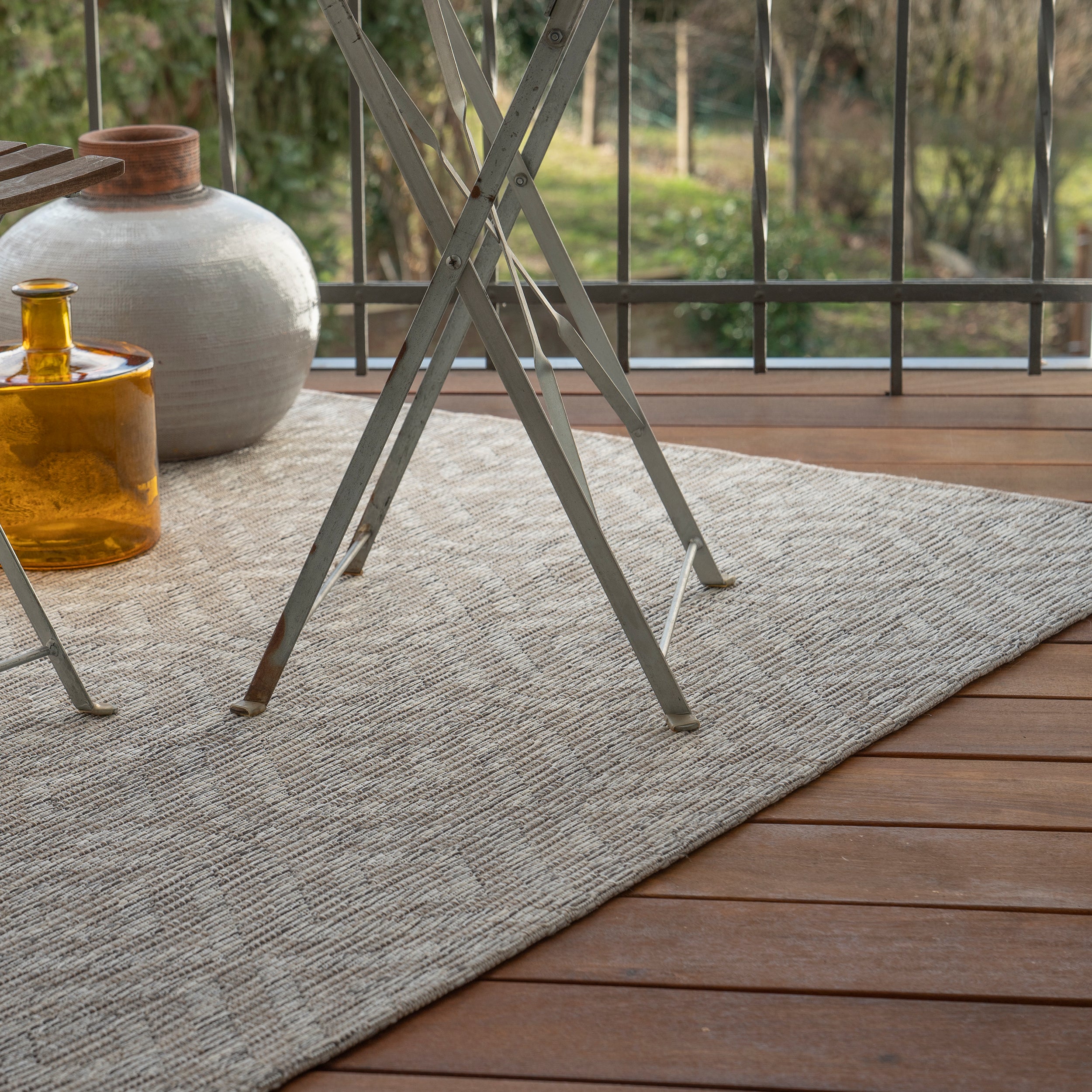 My Nordic 872 taupe: Designerteppich von OBSESSION für drinnen und draußen