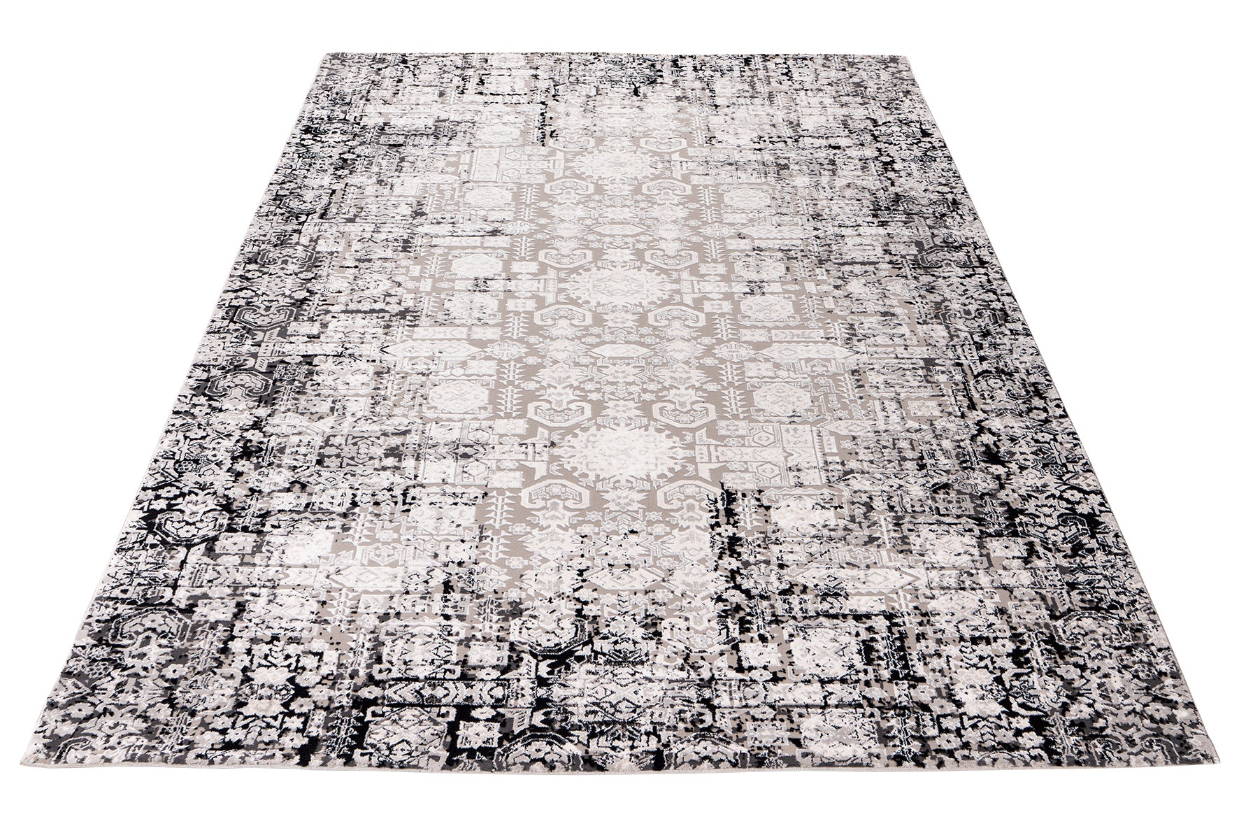 My Phoenix 120 grey Teppich: Unmittelbare Kunst in 3D-Design