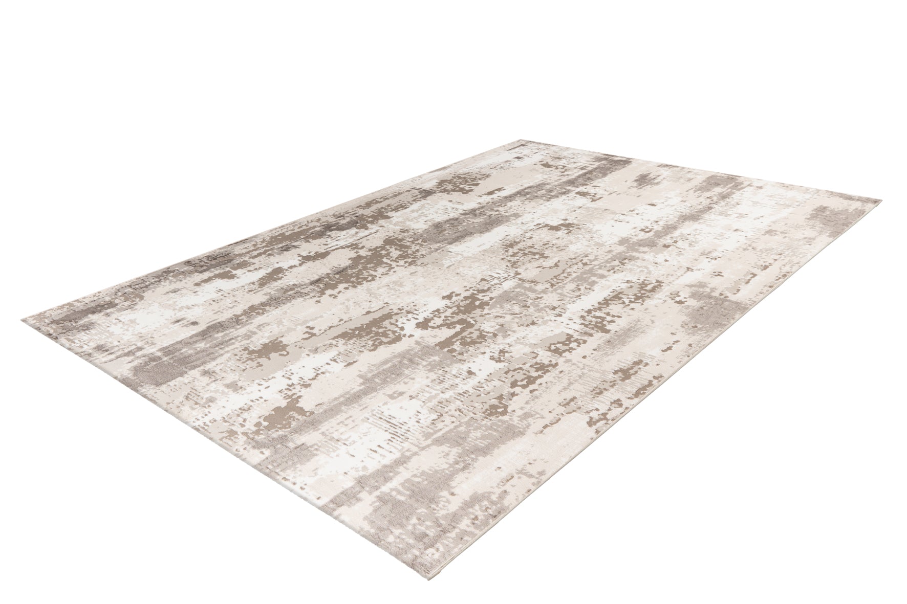 My Phoenix 124 taupe Teppich: Unmittelbare Kunst in 3D-Design