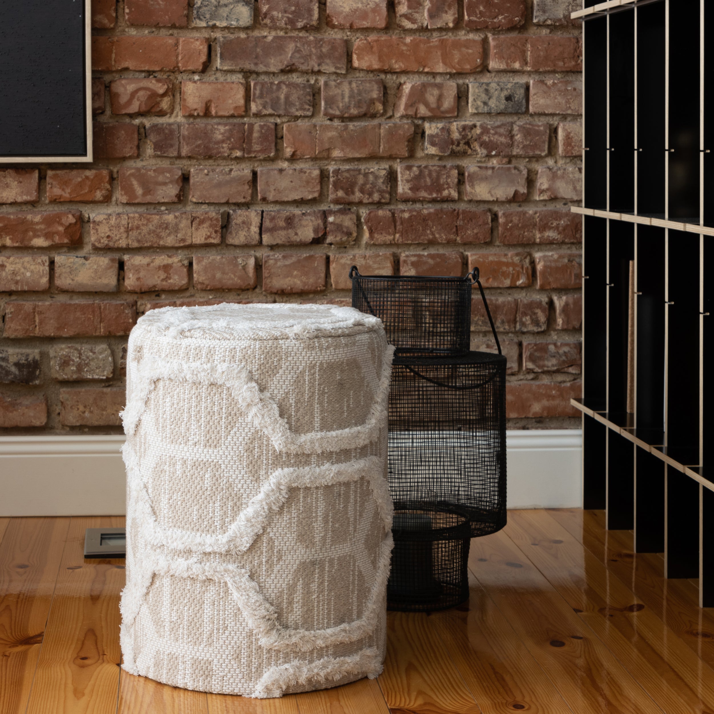 My Nomad Pouf sand: Sustainability meets impressive design