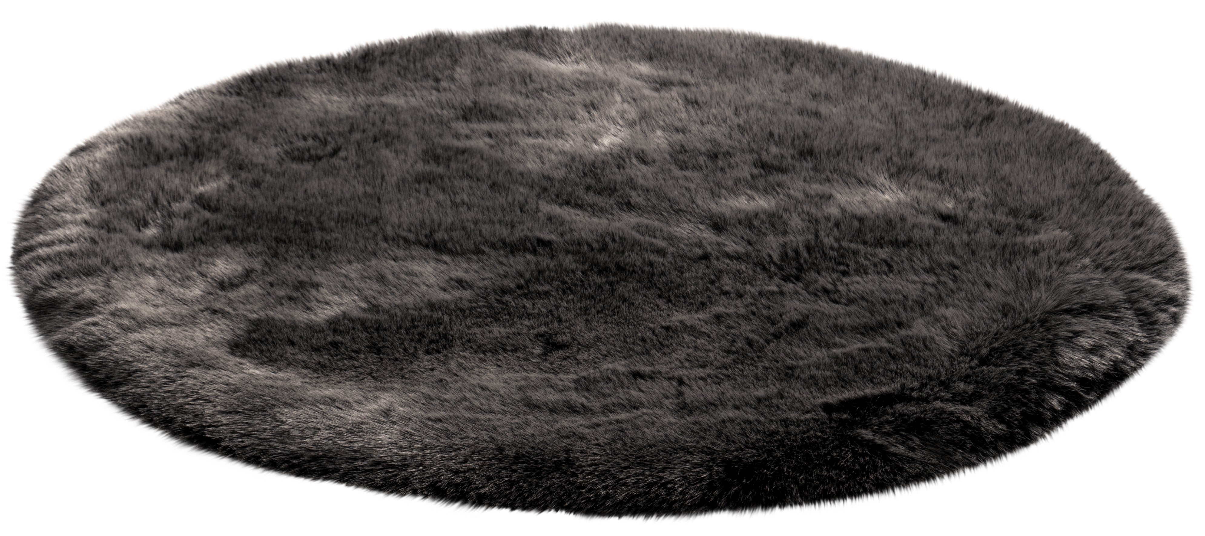 My Samba 495 anthracite carpet: Stylish faux fur for individual feel-good moments from OBSESSION