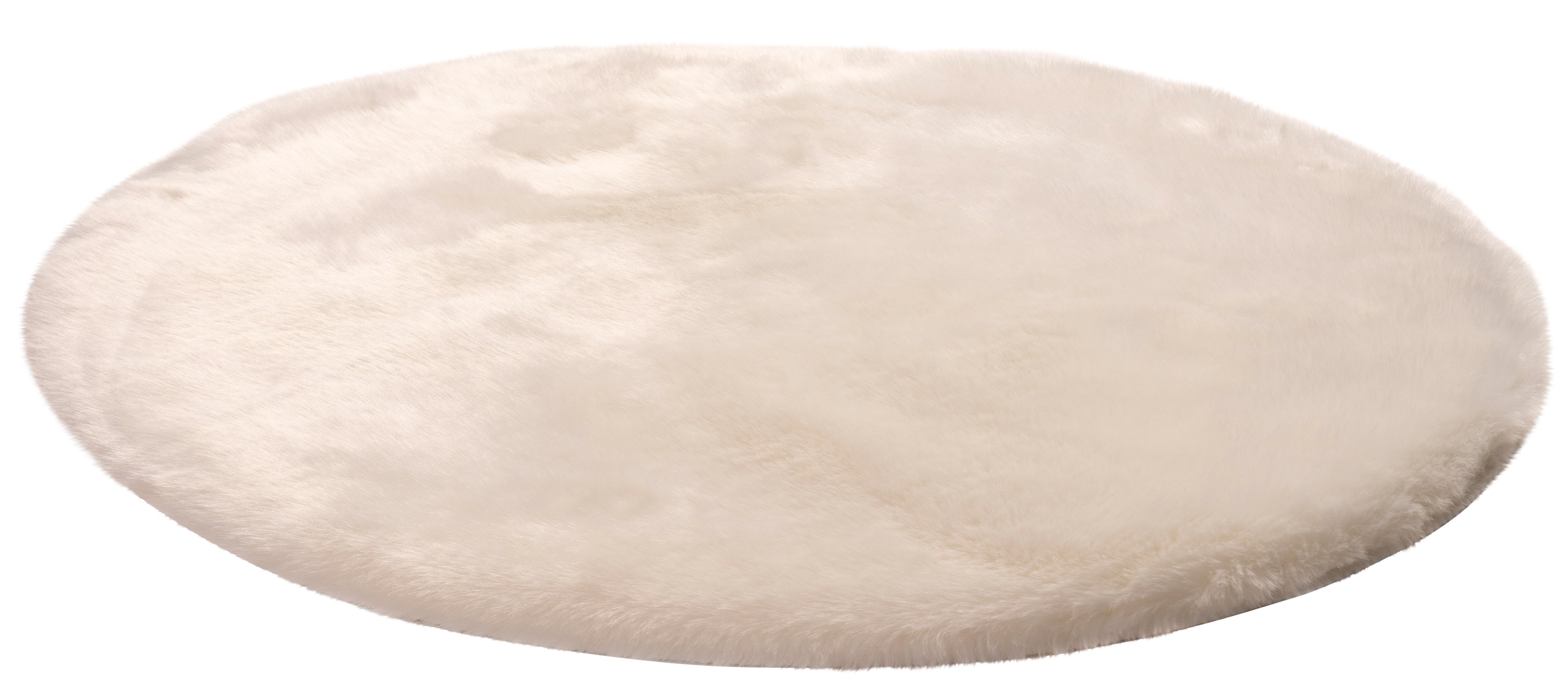My Samba 495 ivory carpet: Stylish faux fur for individual feel-good moments from OBSESSION