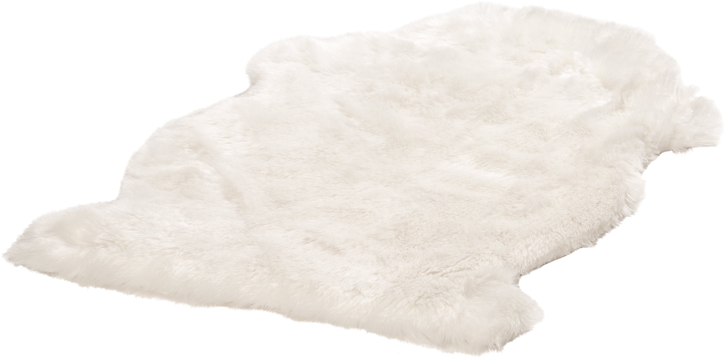 My Samba 495 ivory carpet: Stylish faux fur for individual feel-good moments from OBSESSION