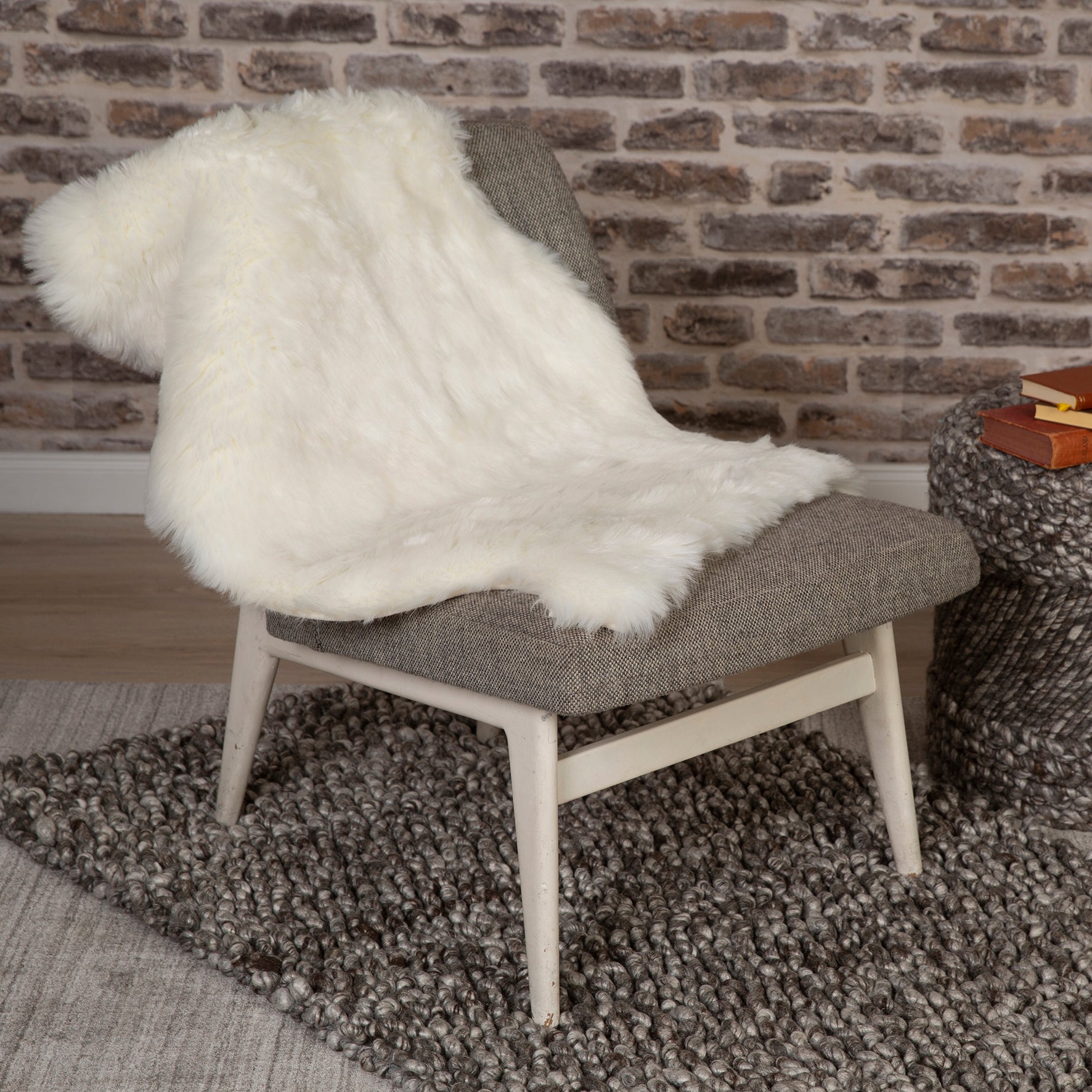 My Samba 495 ivory carpet: Stylish faux fur for individual feel-good moments from OBSESSION