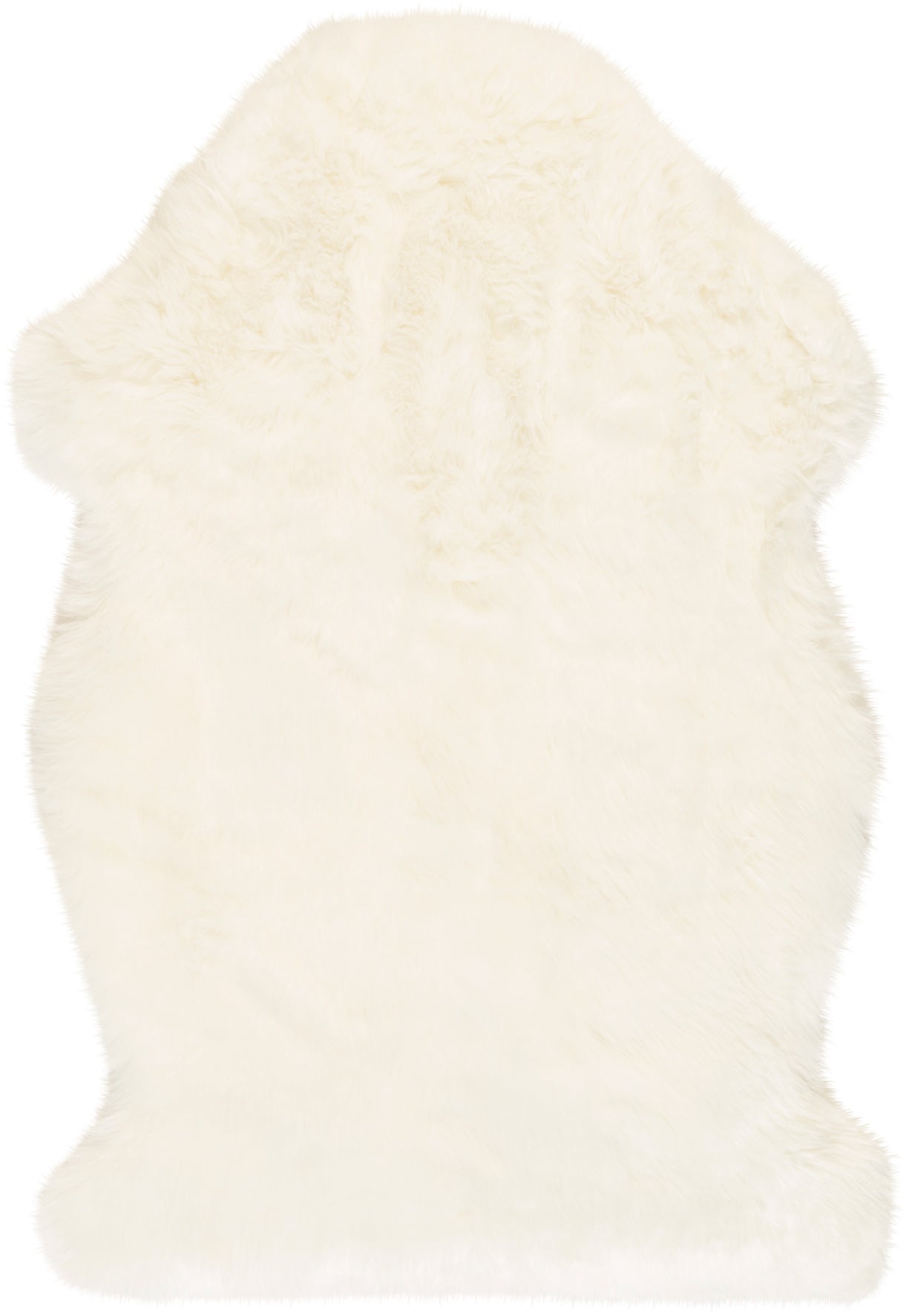 My Samba 495 ivory carpet: Stylish faux fur for individual feel-good moments from OBSESSION