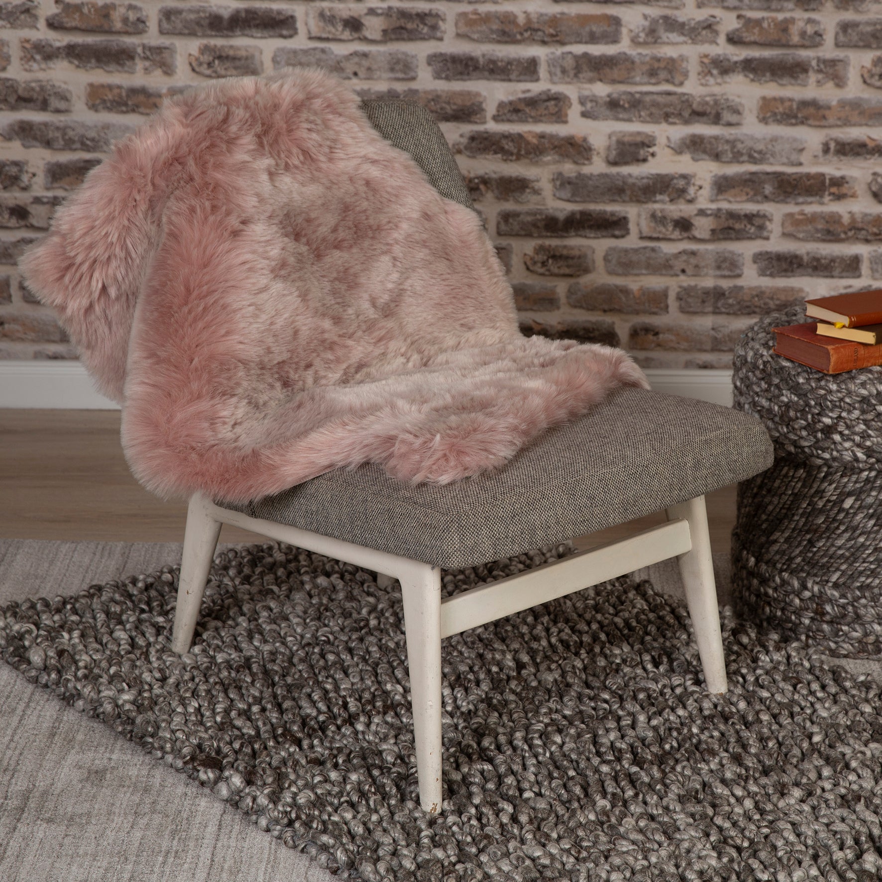 My Samba 495 powder pink carpet: Stylish faux fur for individual feel-good moments from OBSESSION