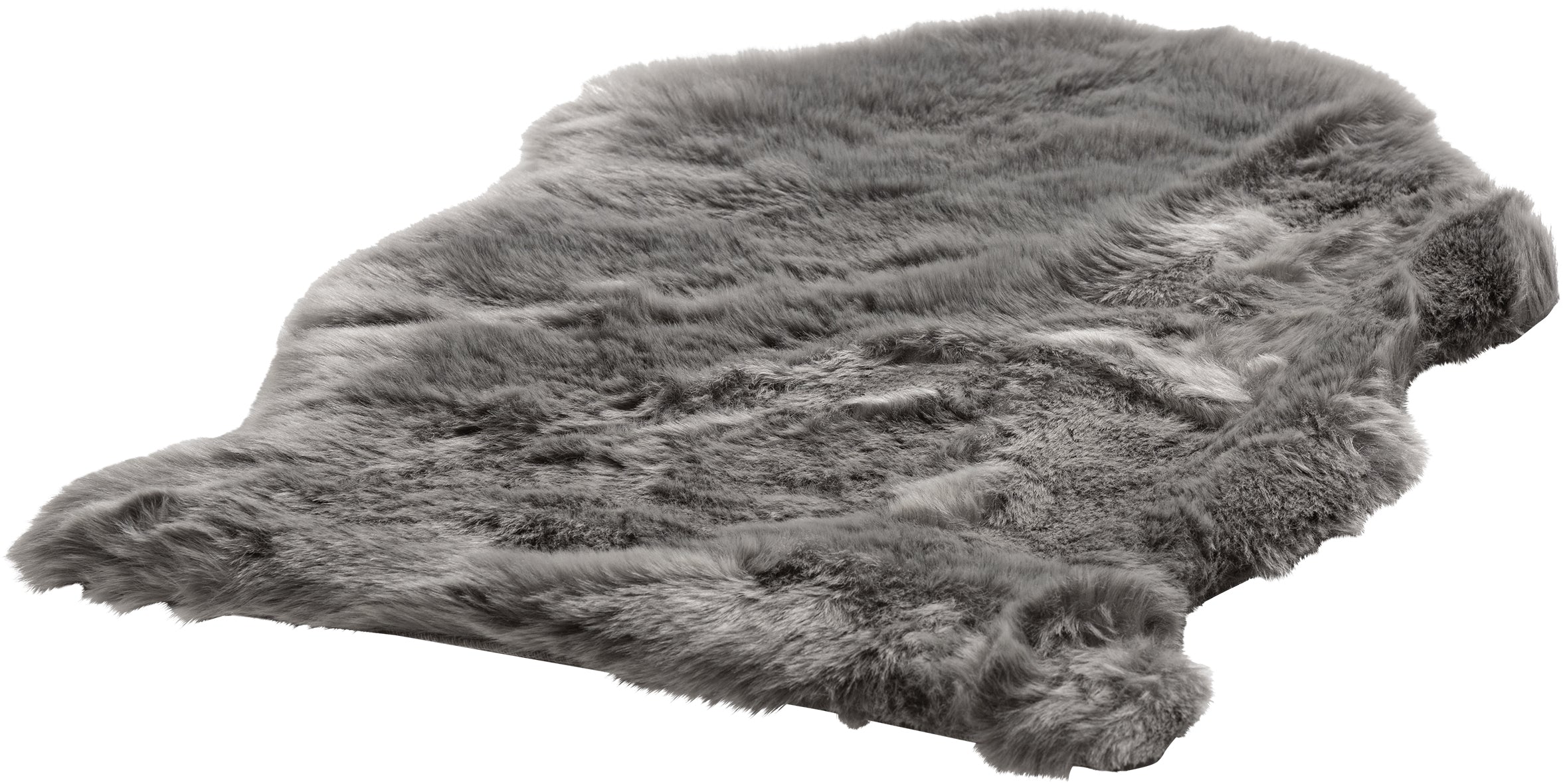 My Samba 495 silver carpet: Stylish faux fur for individual feel-good moments from OBSESSION