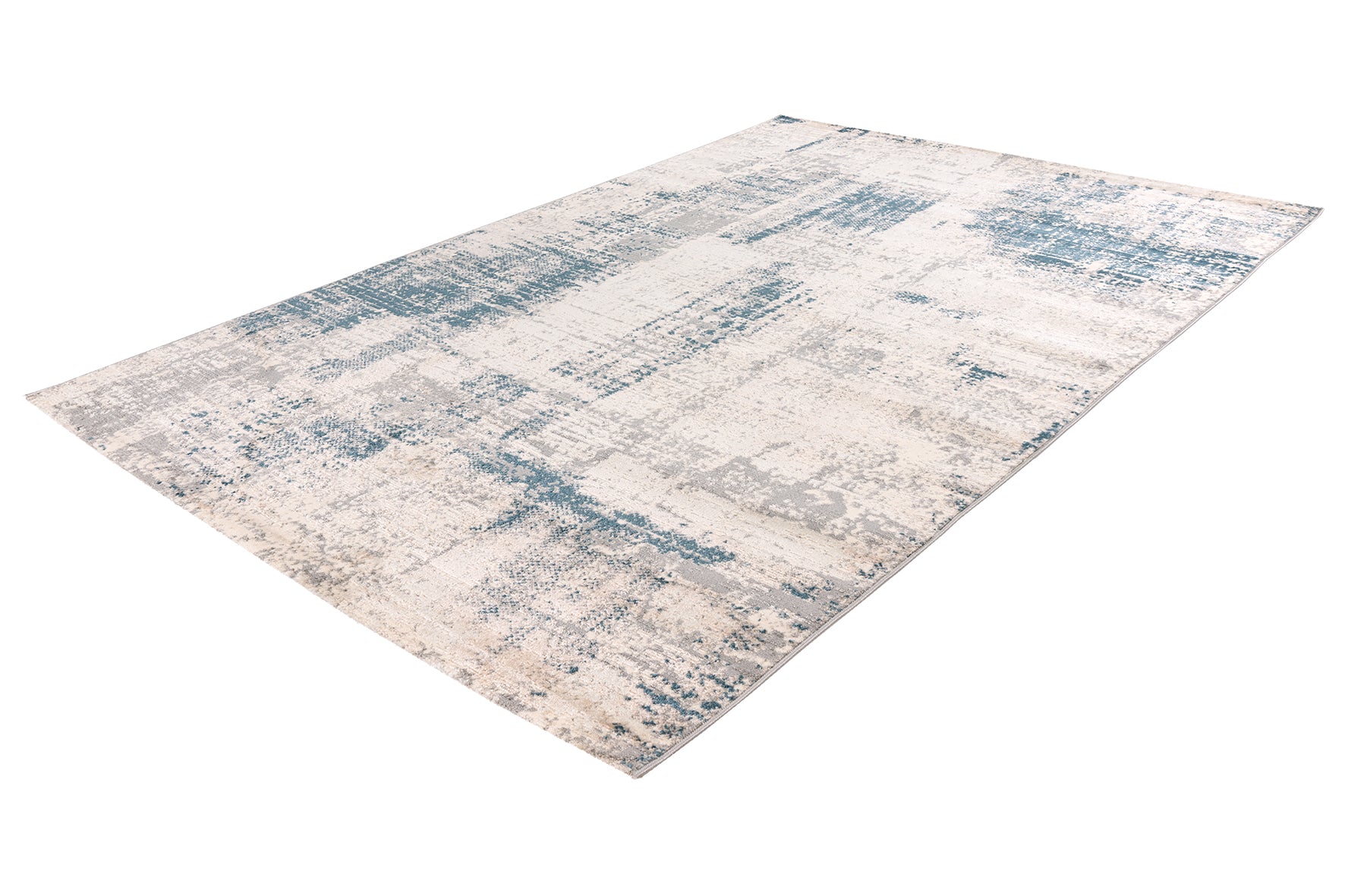 My Salsa 690 blue Teppich: Abstraktes Design moderne Harmonie von Obsession