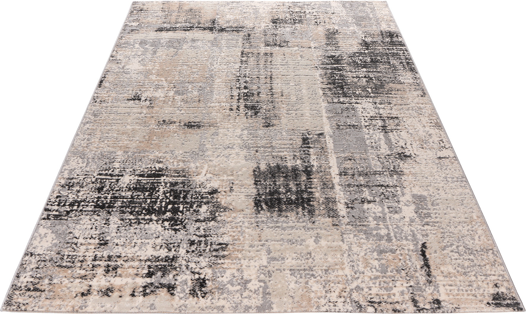 My Salsa 690 grey Teppich: Abstraktes Design moderne Harmonie von Obsession