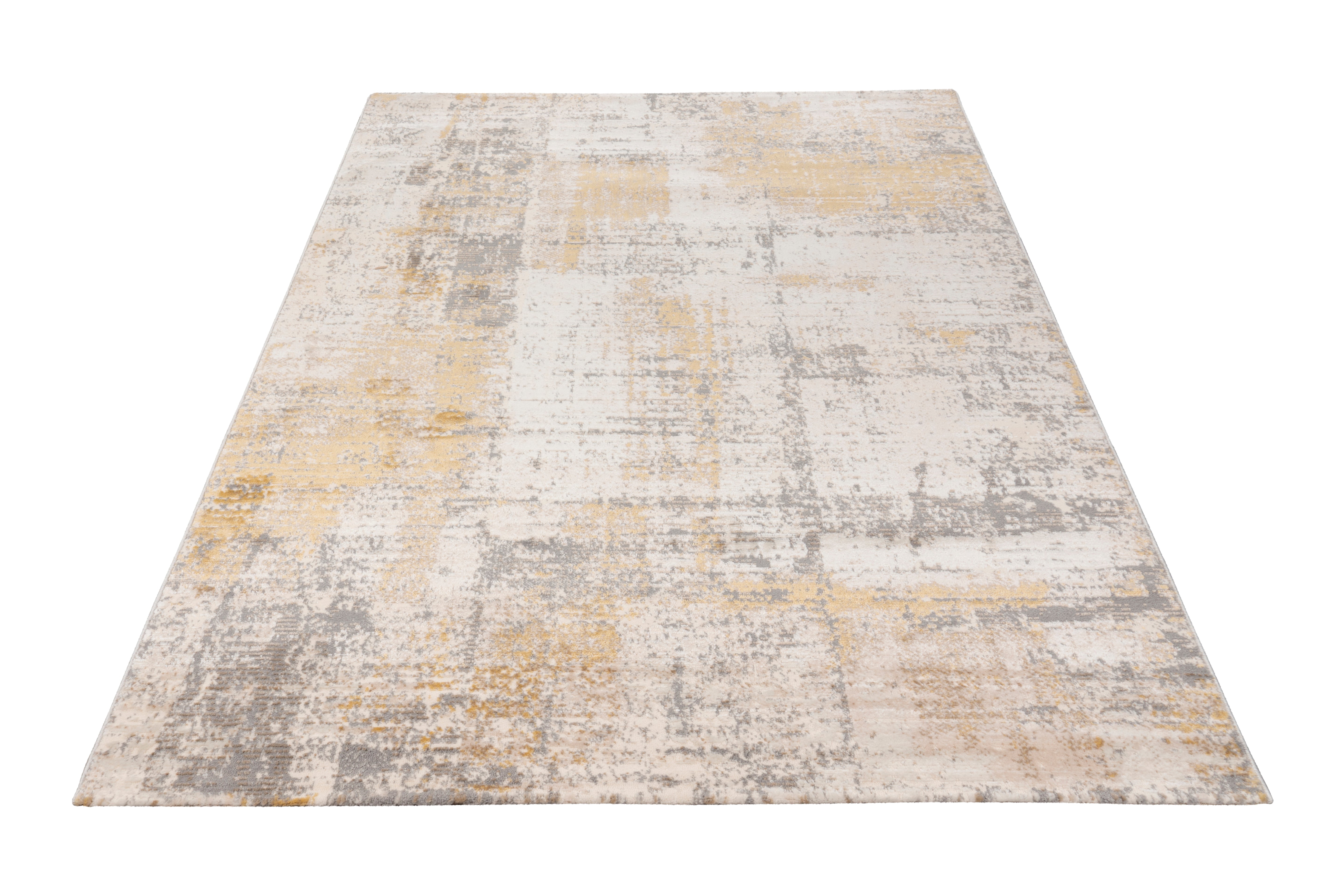 My Salsa 690 mustard carpet: Abstract design modern harmony by Obsession