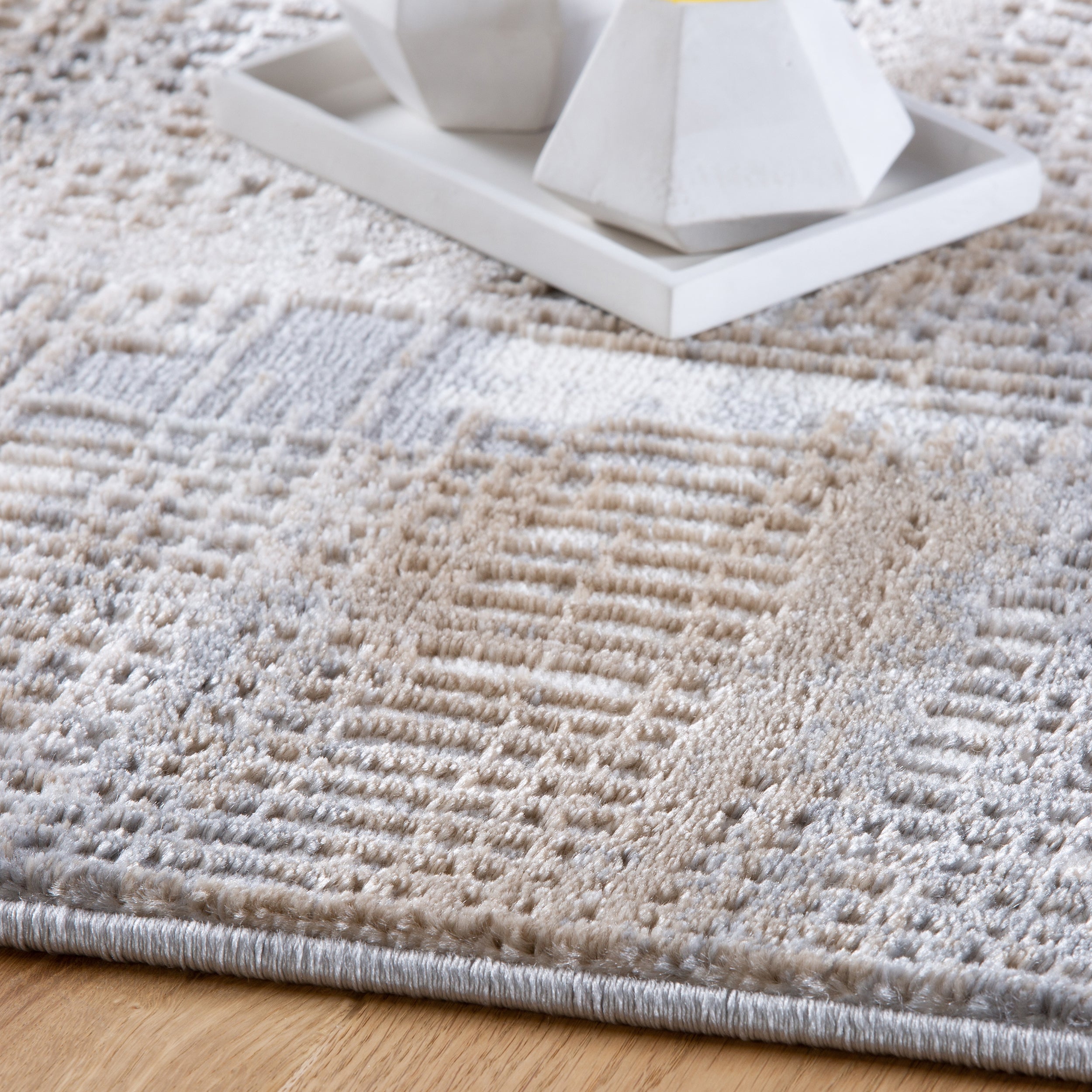 My Salsa 691 taupe carpet: Abstract design modern harmony by Obsession