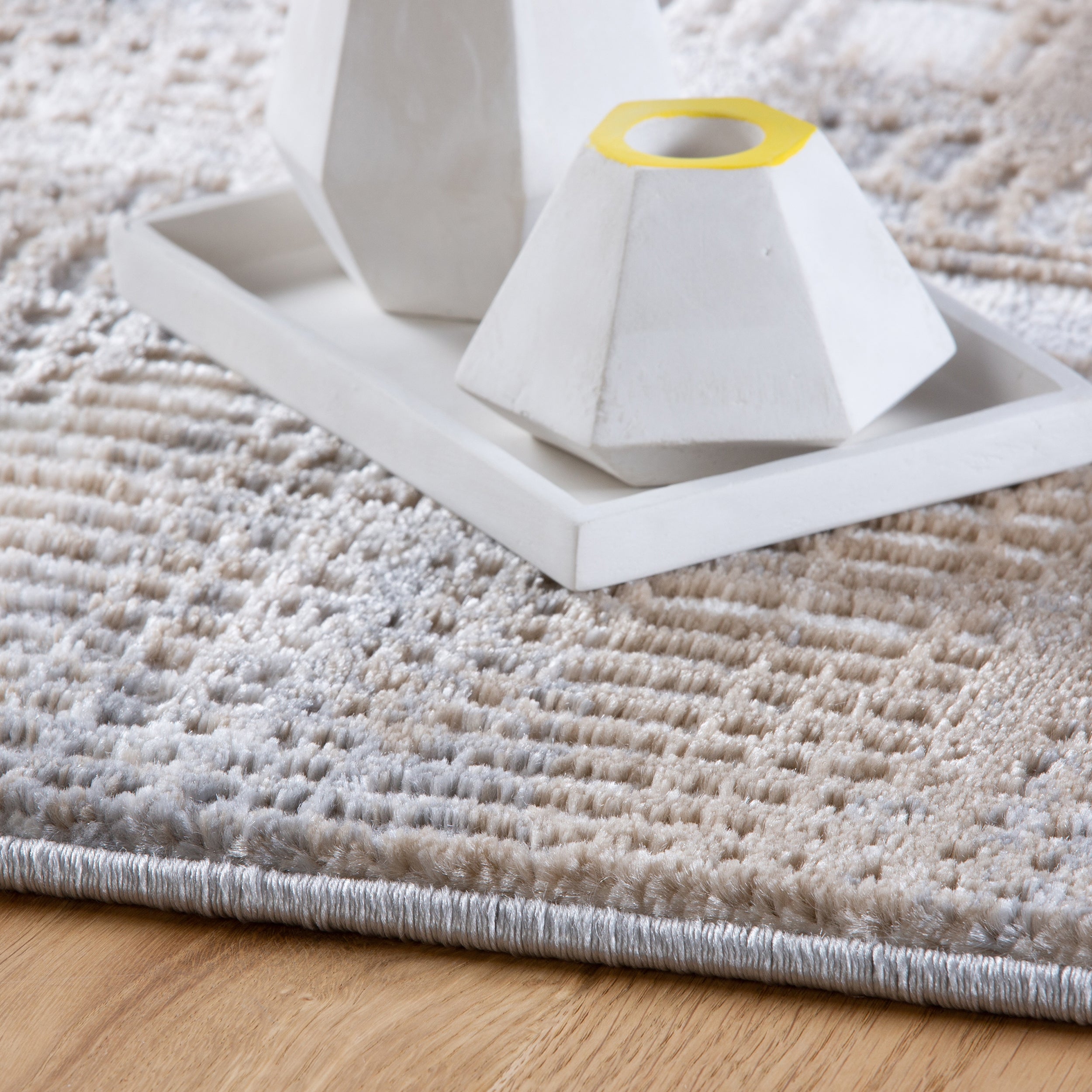 My Salsa 691 taupe carpet: Abstract design modern harmony by Obsession