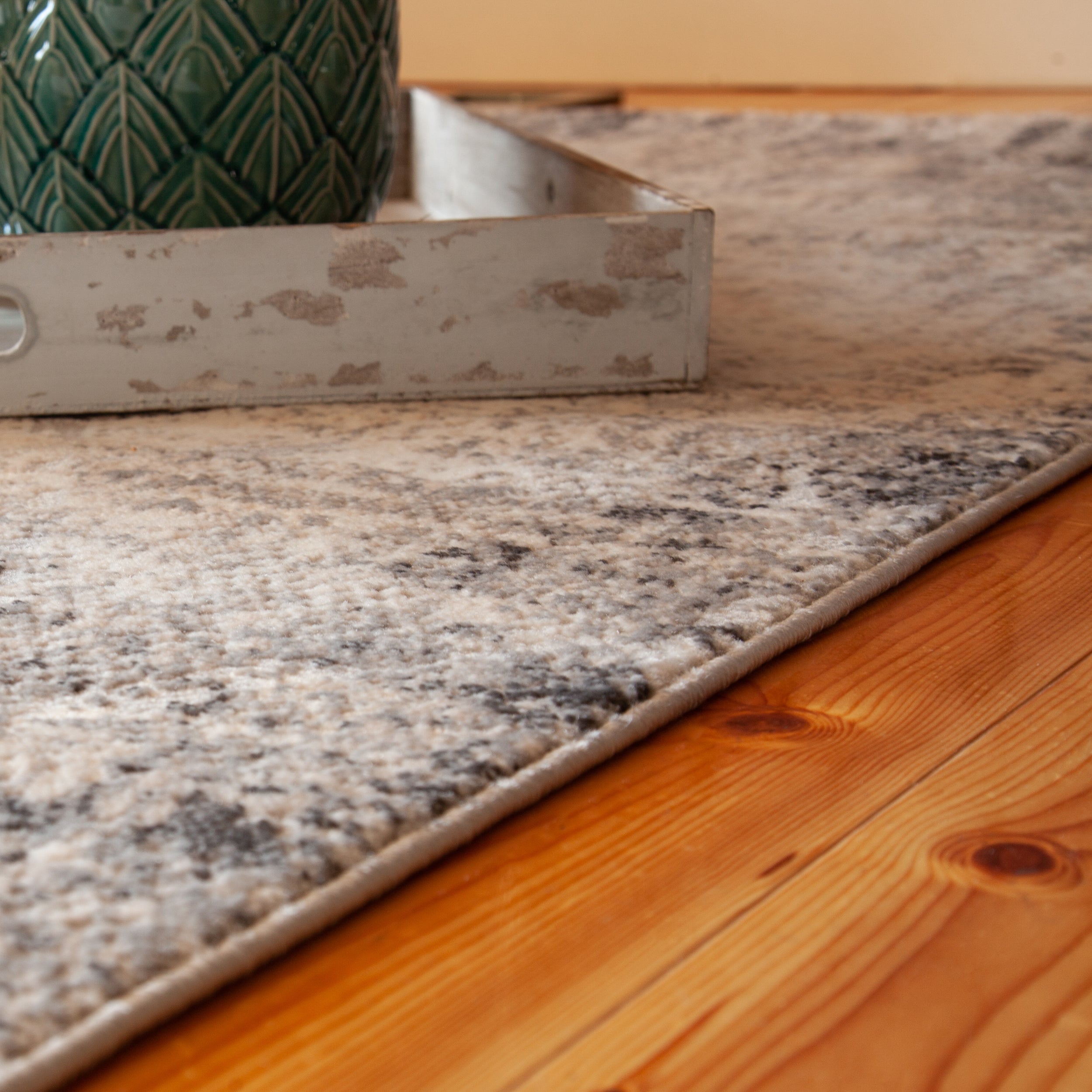 My Salsa 694 grey Teppich: Abstraktes Design moderne Harmonie von Obsession